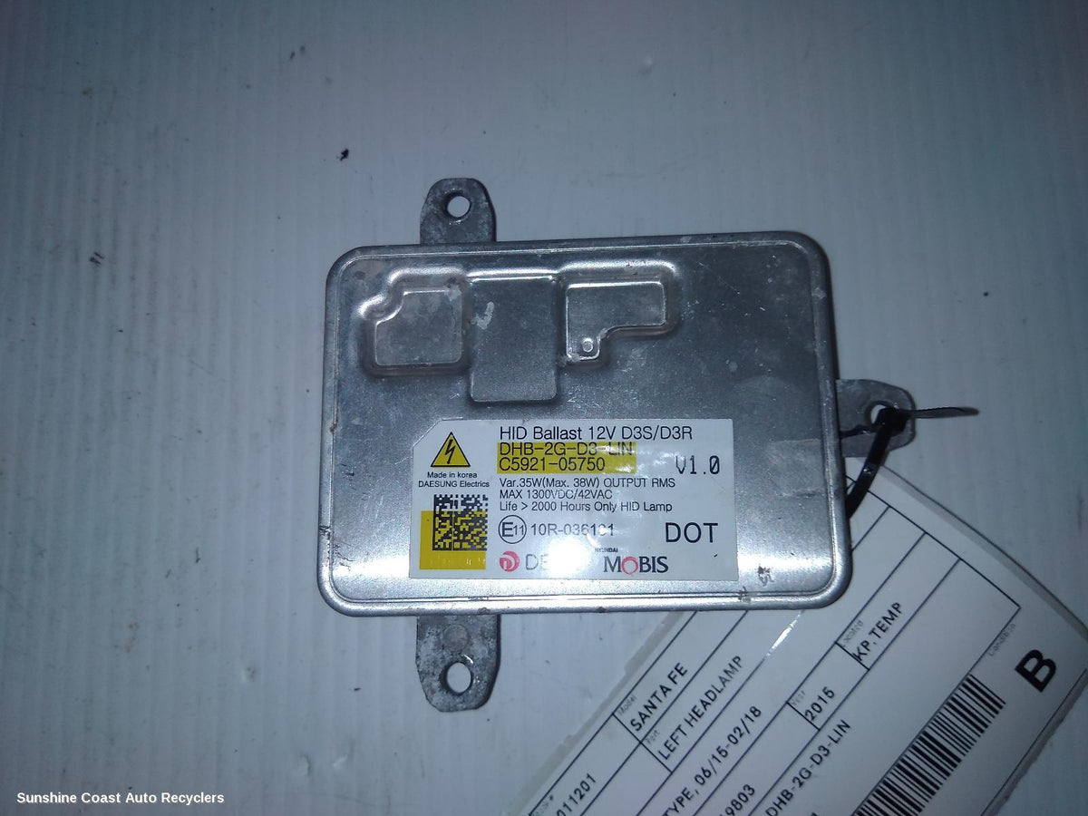 2015-2018 Hyundai Santa Fe Left Headlamp