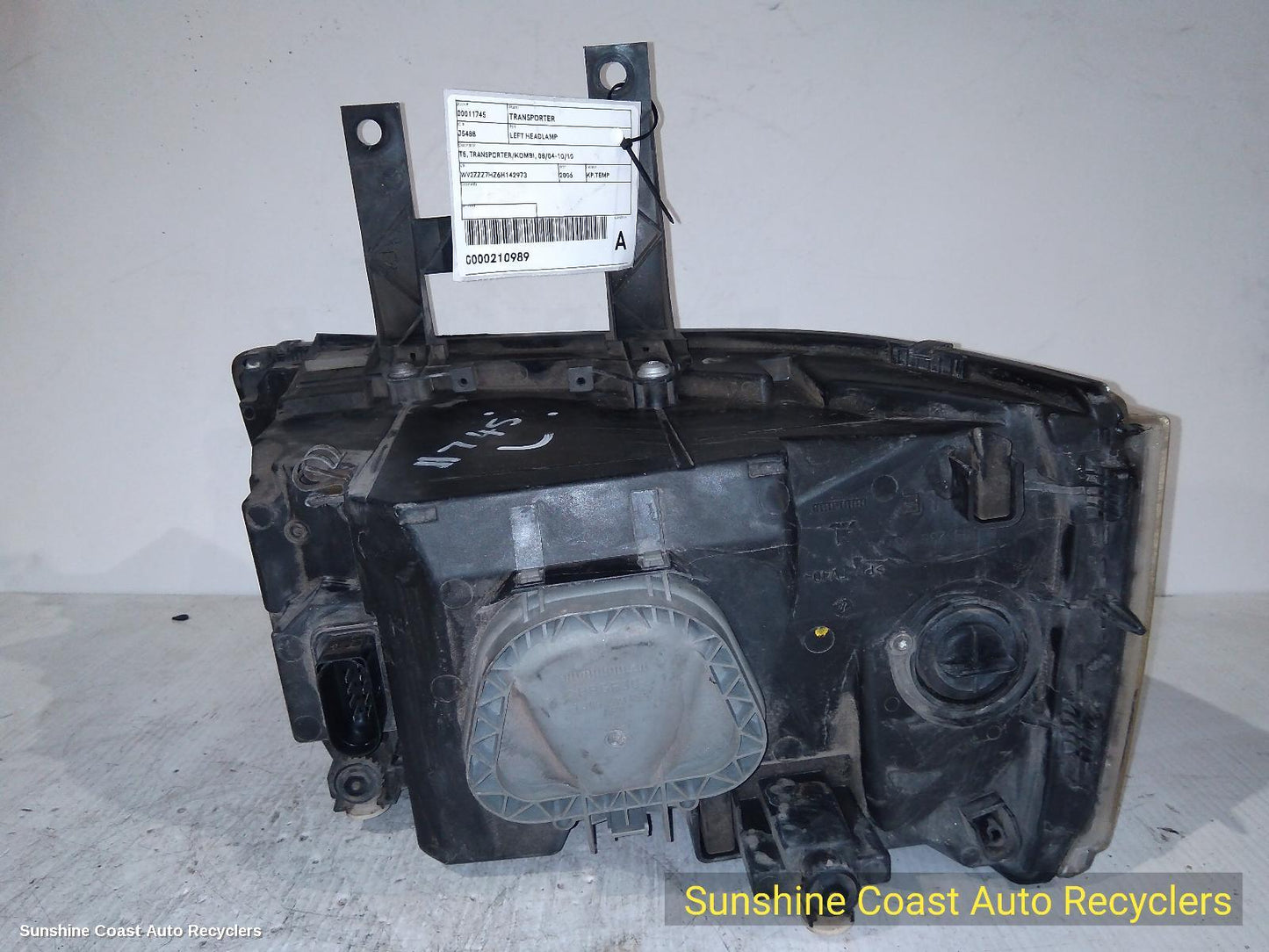 2004-2010 Volkswagen Transporter Left Headlamp