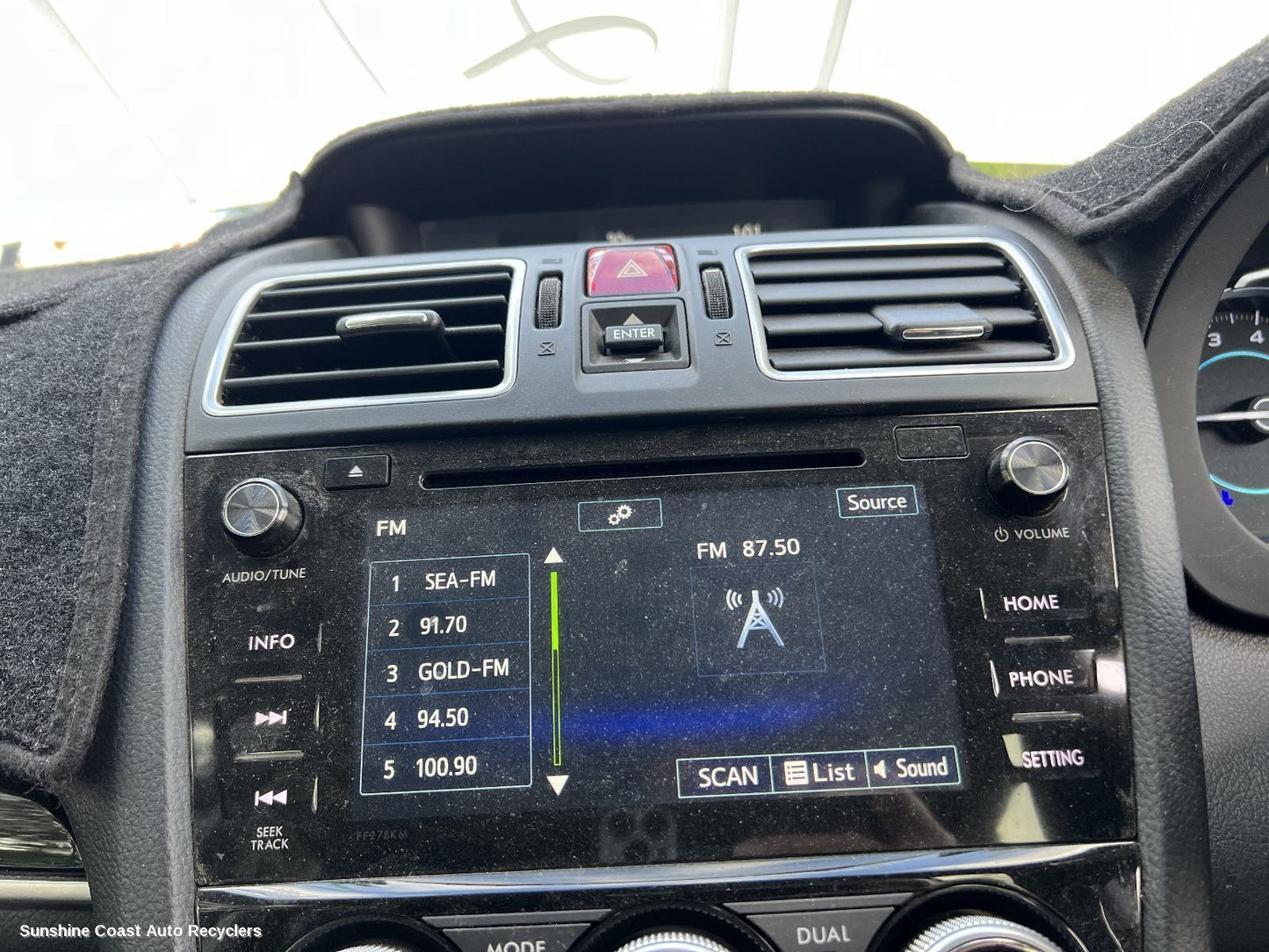 2016 Subaru Forester Radio Cd Dvd Sat Tv