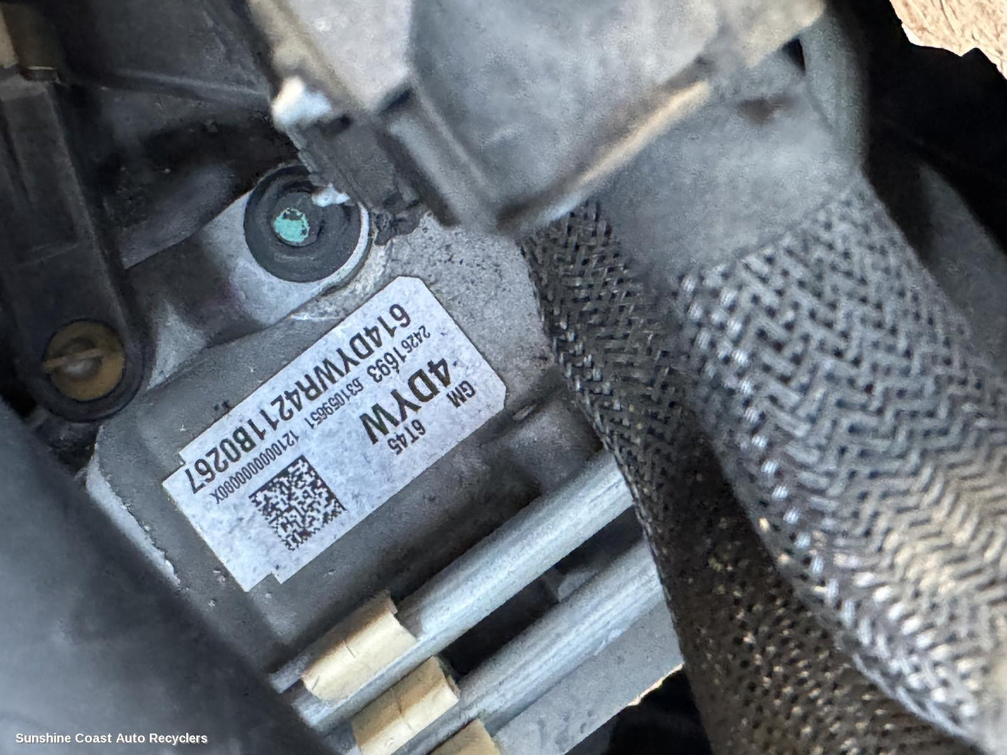 2015 Holden Cruze Trans Gearbox