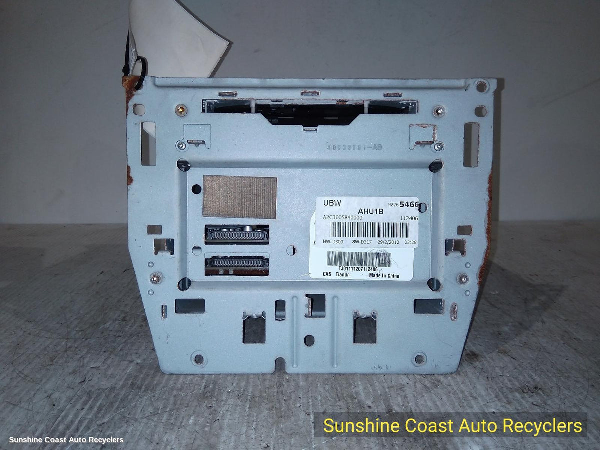 2010-2013 Holden Commodore Radio Cd Dvd Sat Tv