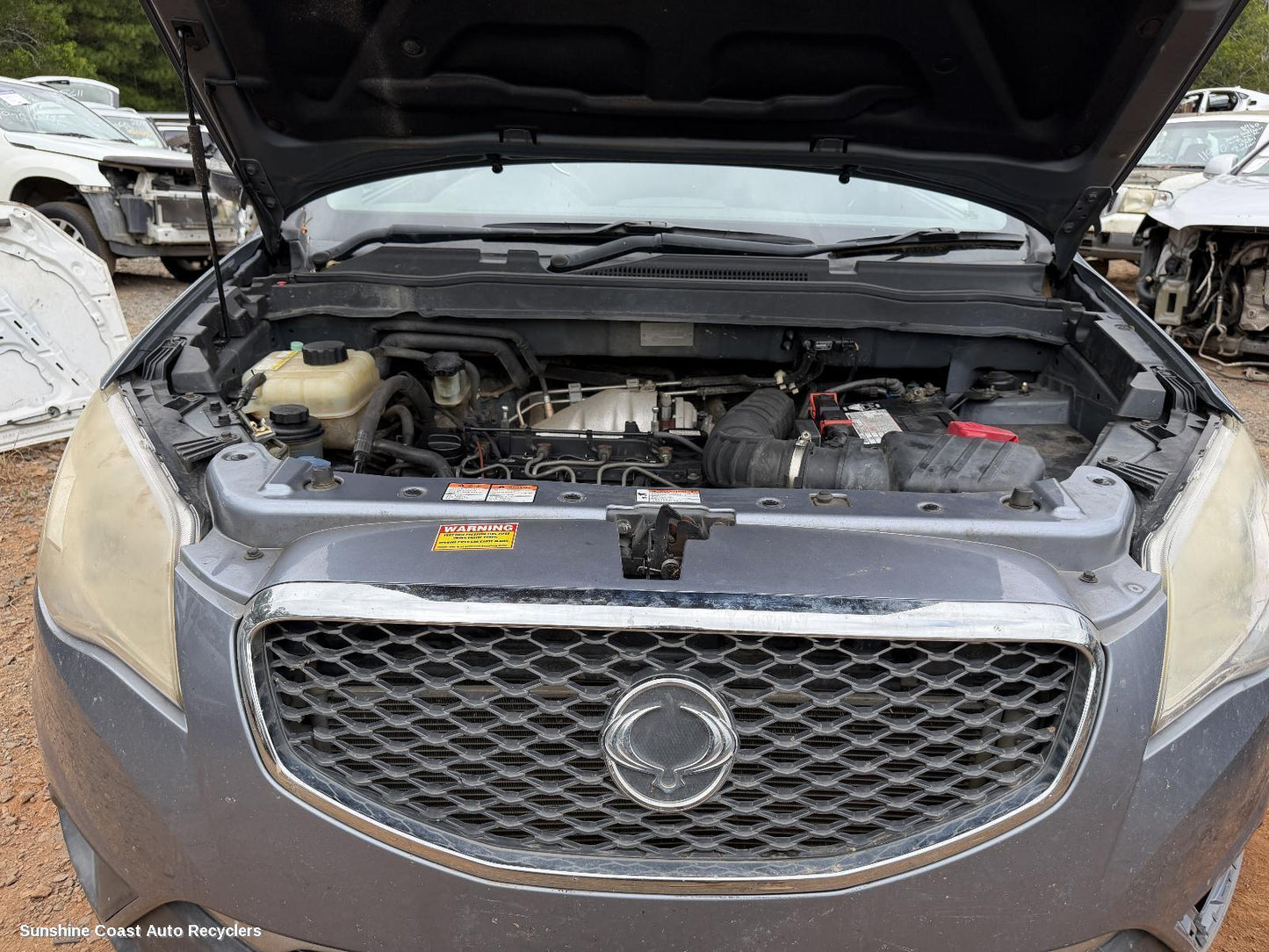 2011-2019 Ssangyong Korando Bonnet Lock Support