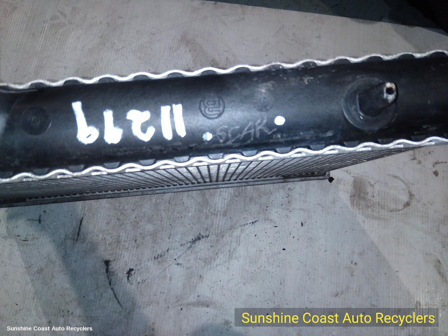 2010 Fiat Scudo Radiator