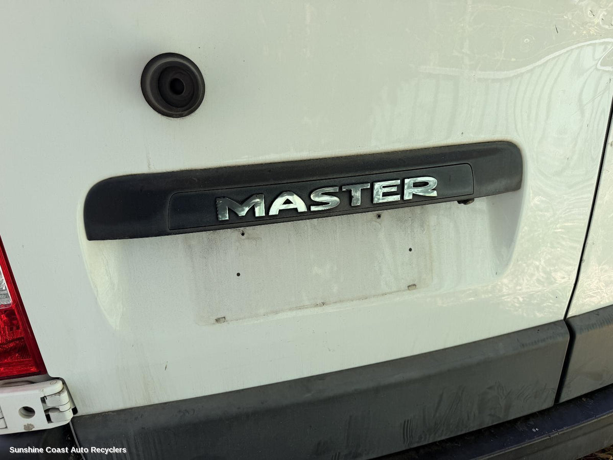 2011-2026 Renault Master Rear Garnish