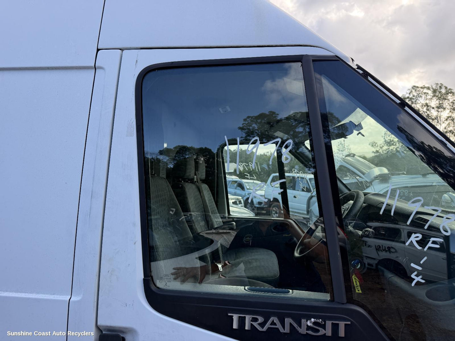 2006-2014 Ford Transit Right Front Door Window