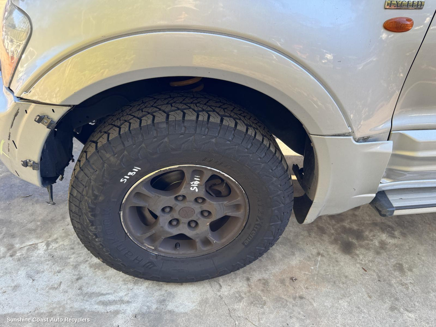 2000-2002 Mitsubishi Pajero Wheel Arch Flare