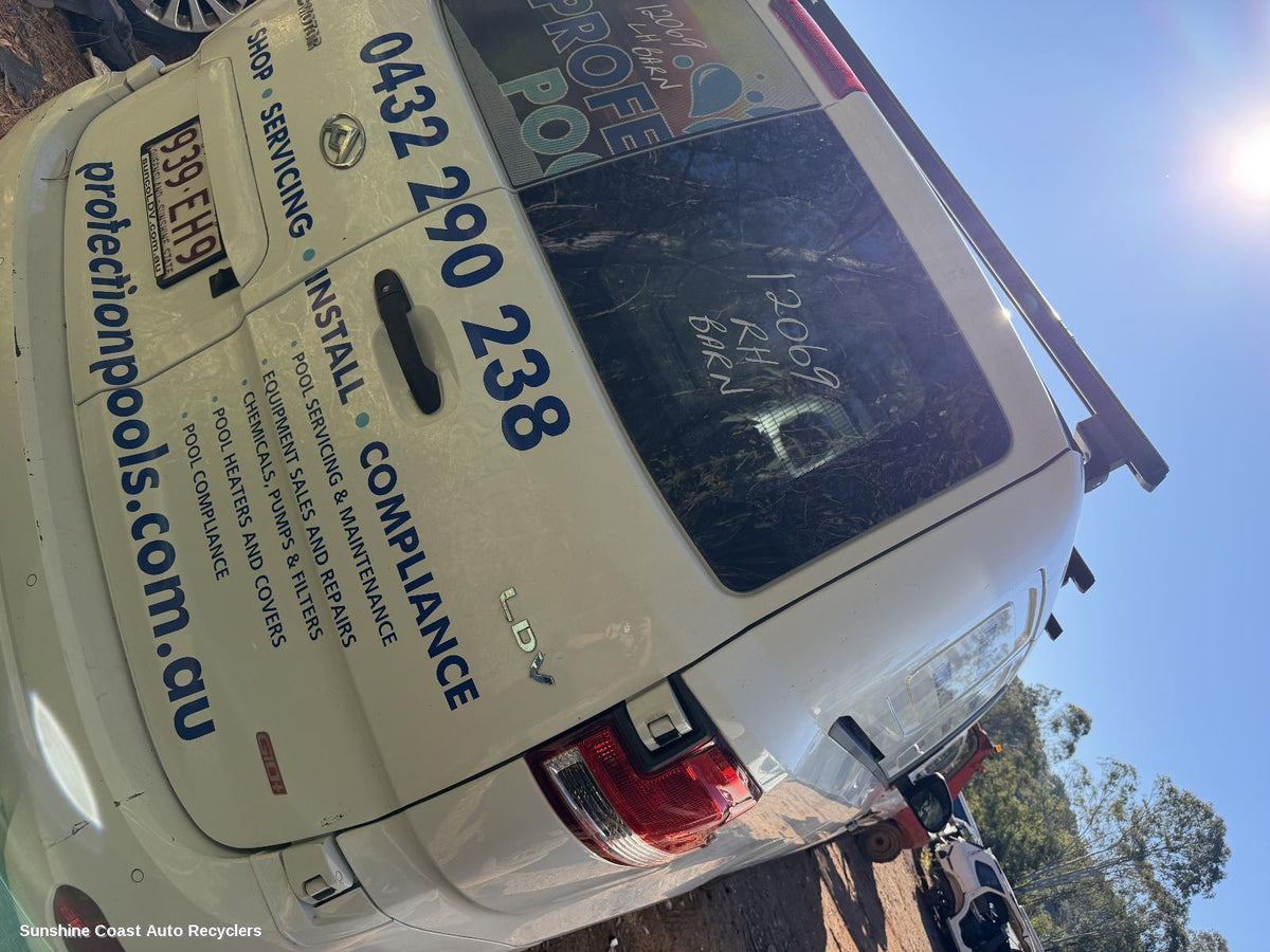 2015-2025 Ldv G10 Bootlid Tailgate