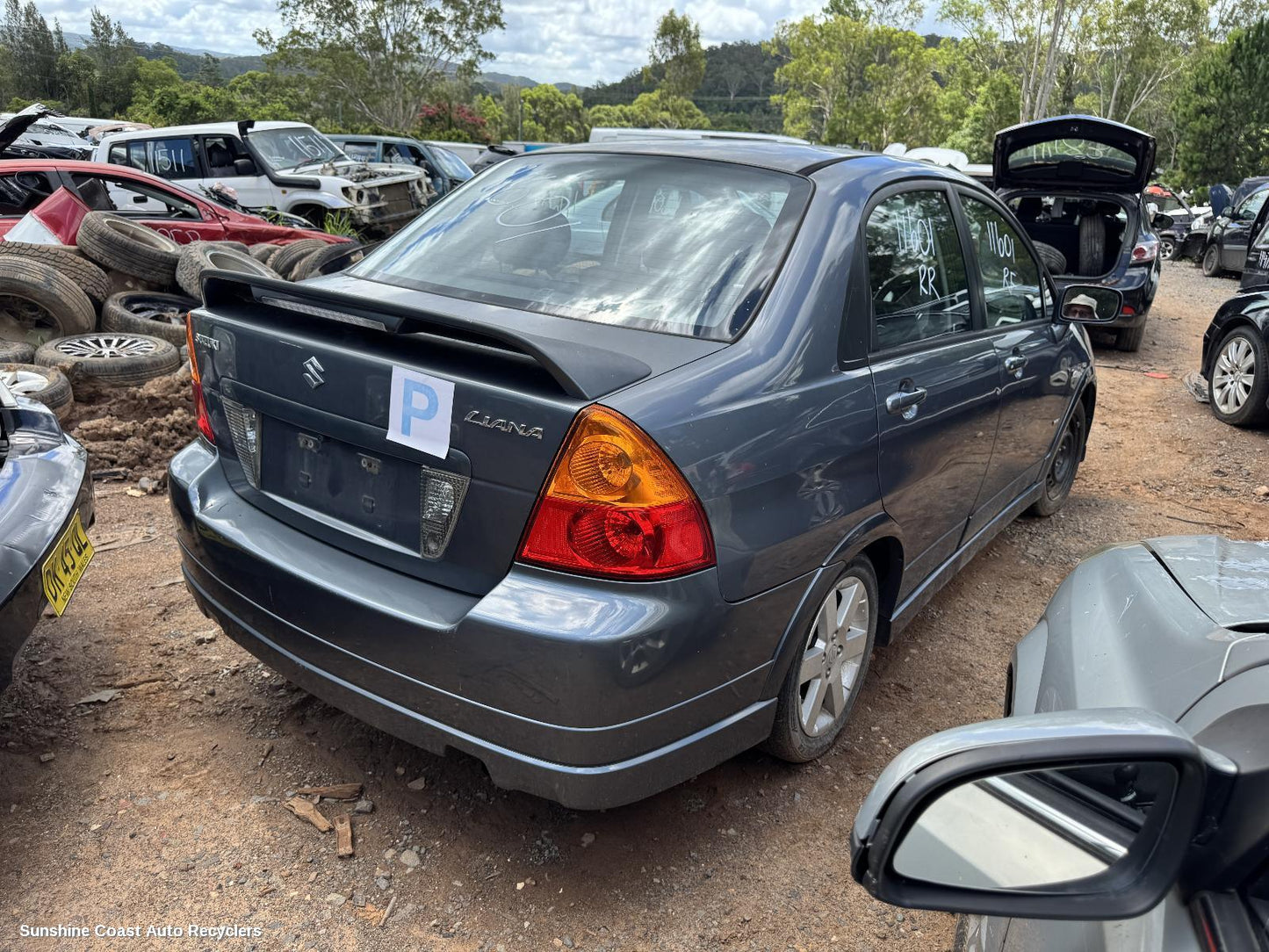 2006 Suzuki Liana Bootlid Tailgate