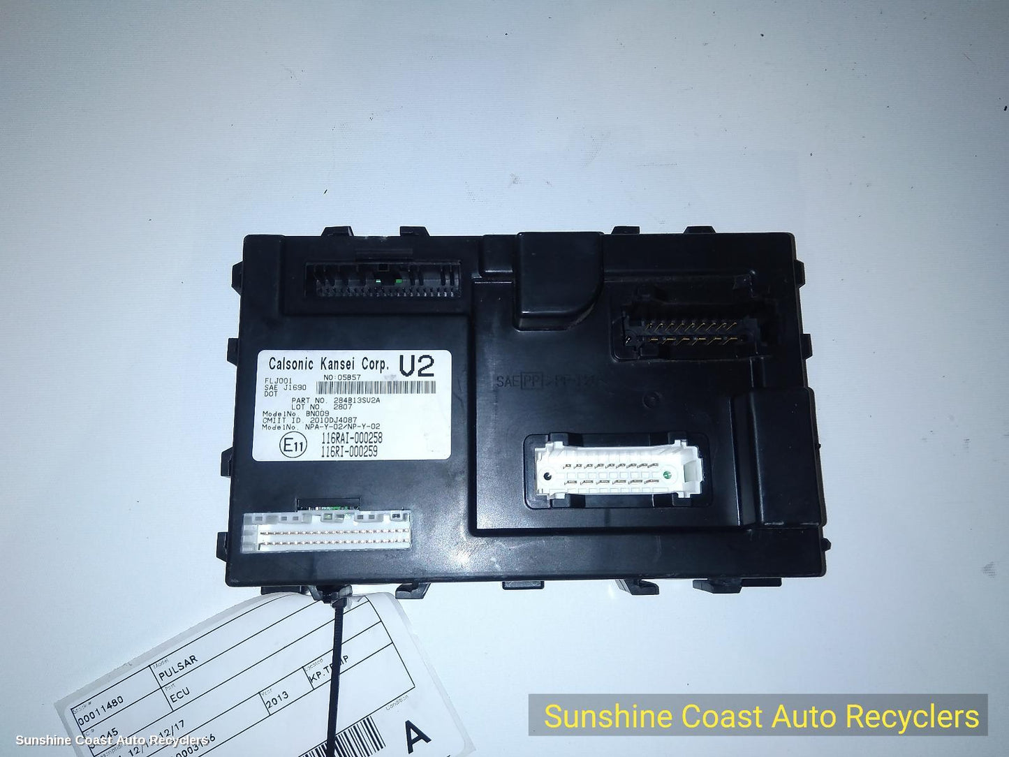 2013 Nissan Pulsar Ecu
