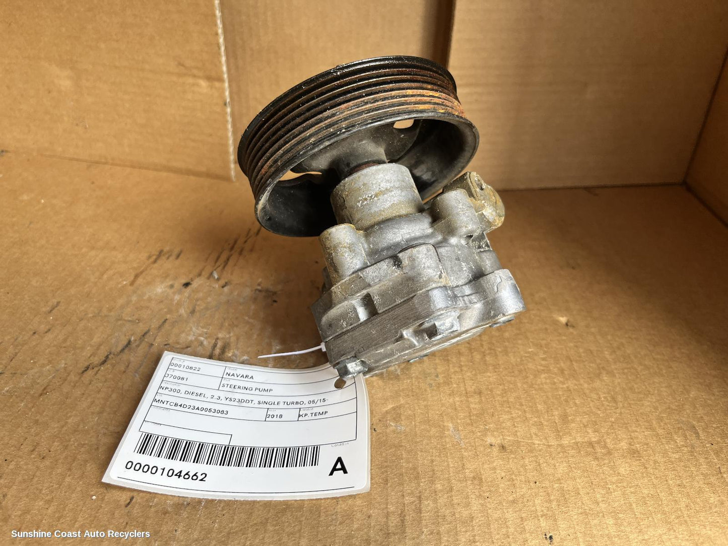 2018 Nissan Navara Steering Pump