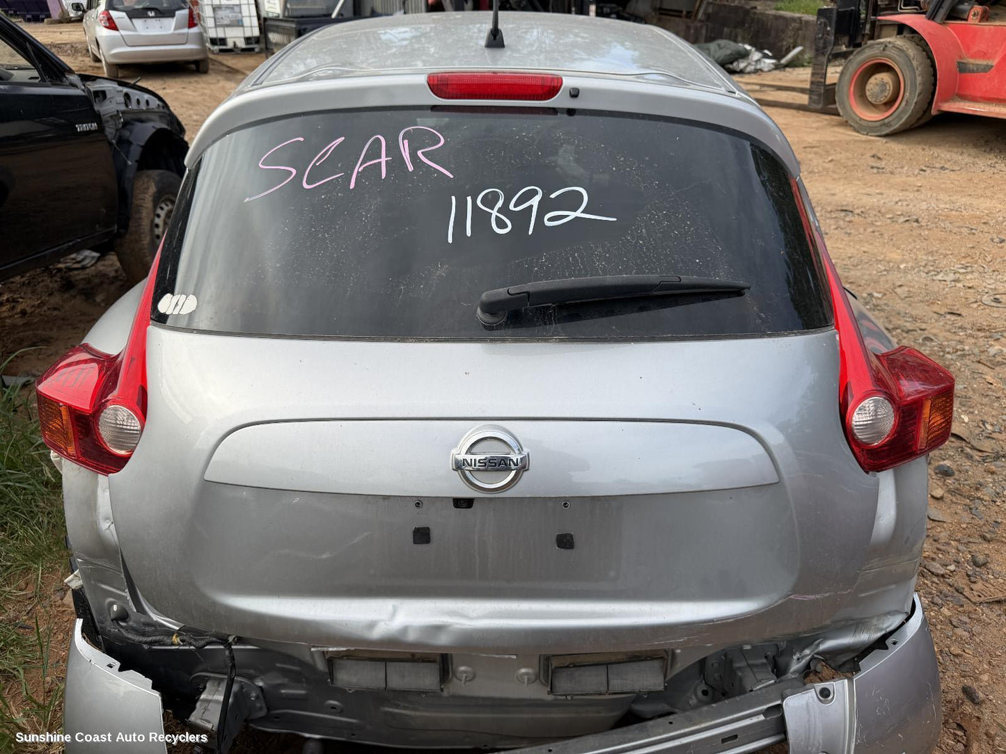 2014 Nissan Juke Bootlid Tailgate