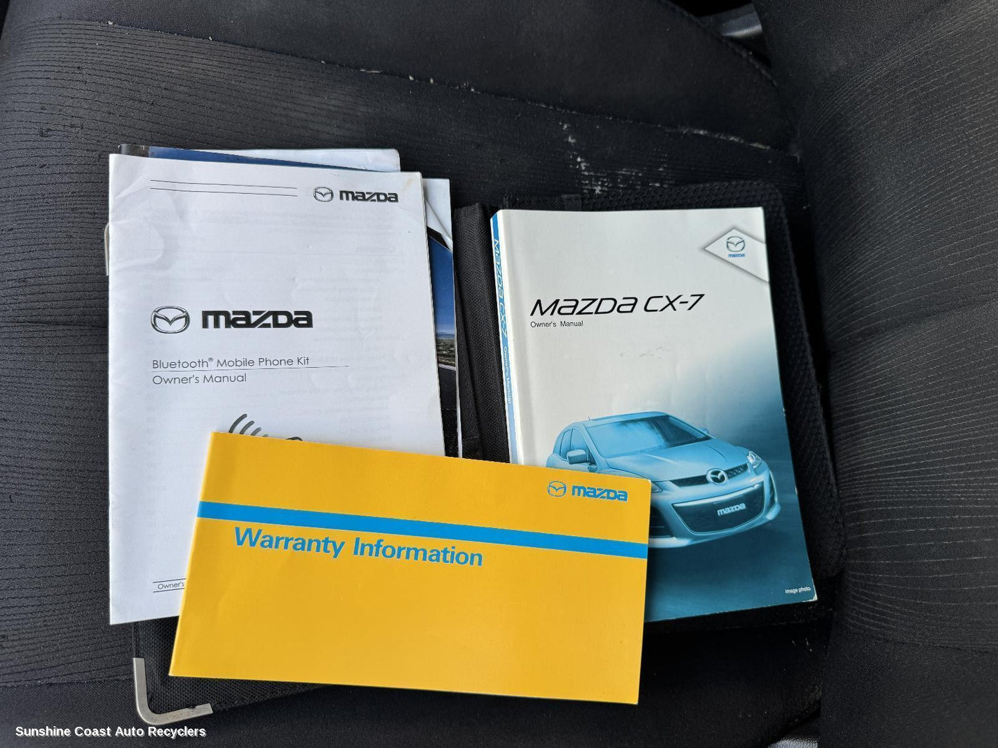 2006-2012 Mazda Cx7 Owners Handbook