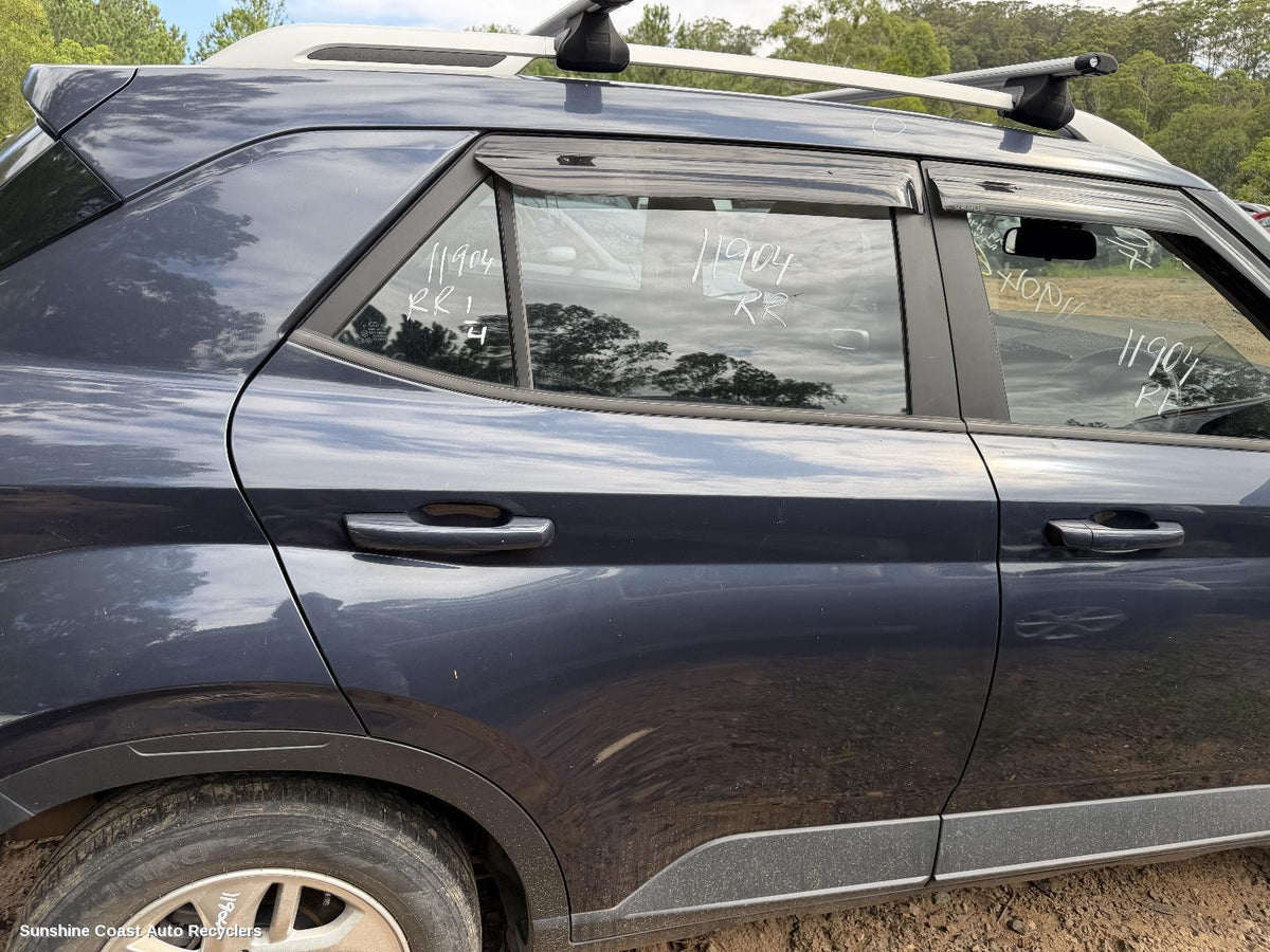 2019-2026 Hyundai Venue Right Rear Door Sliding