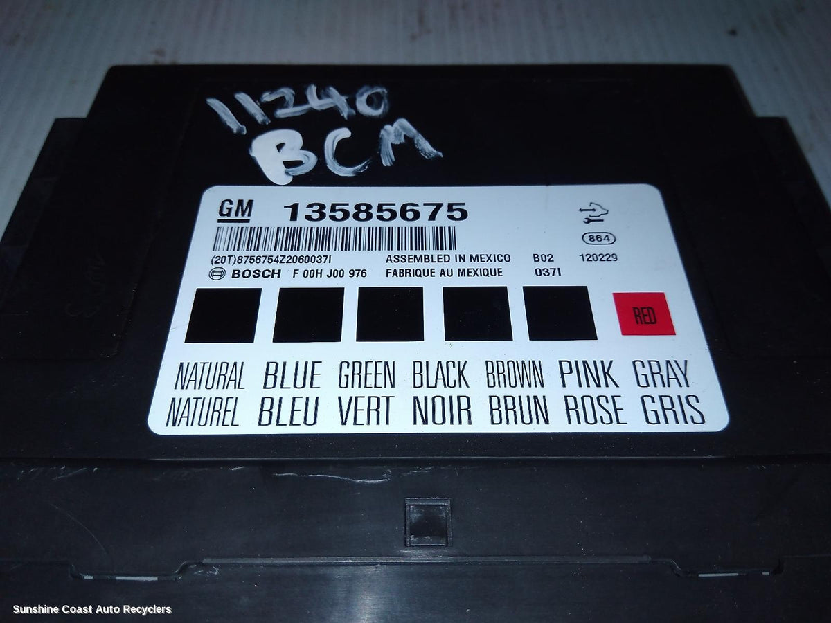 2011-2017 Holden Cruze Ecu