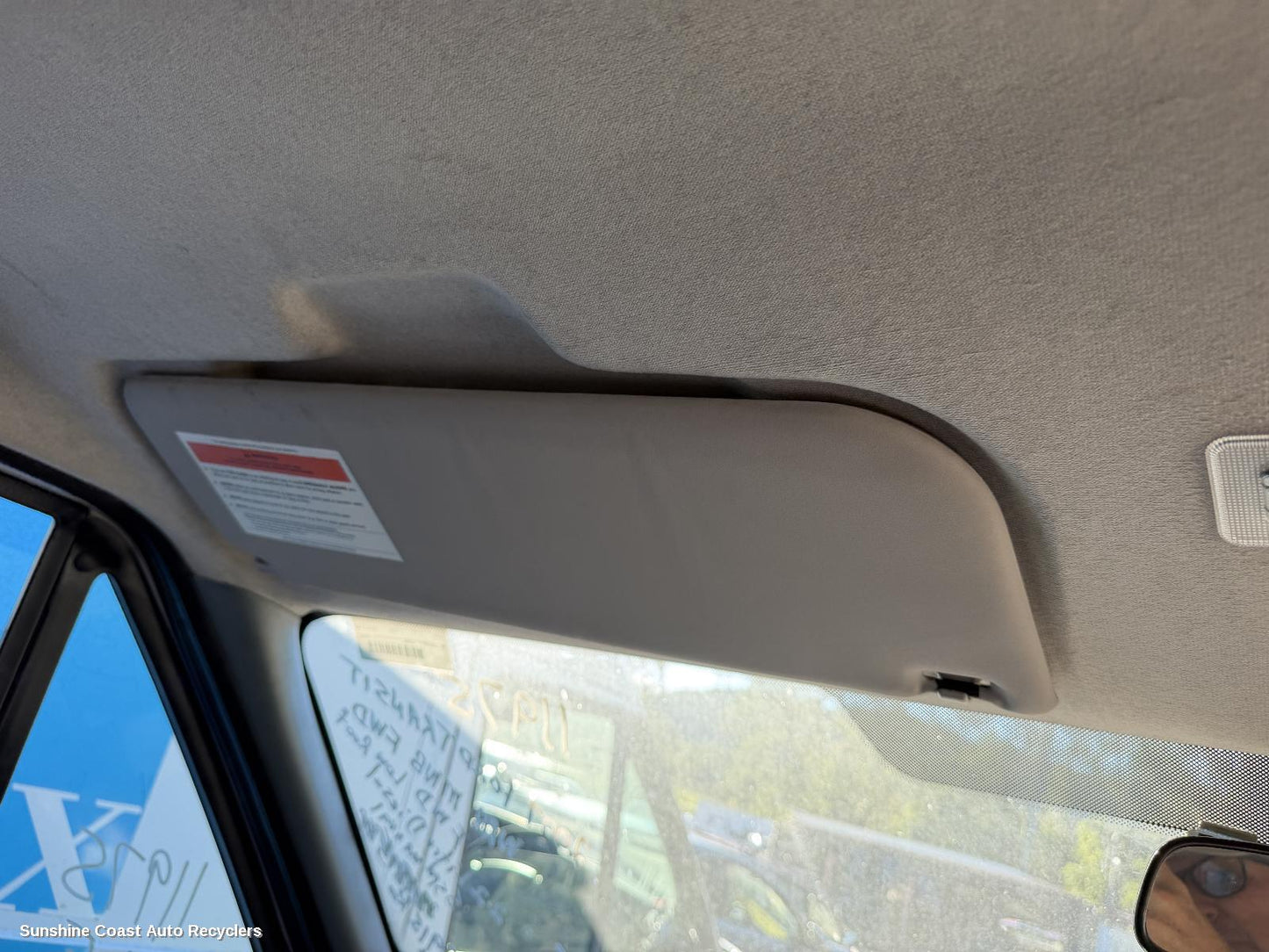 2006-2014 Ford Transit Sunvisor