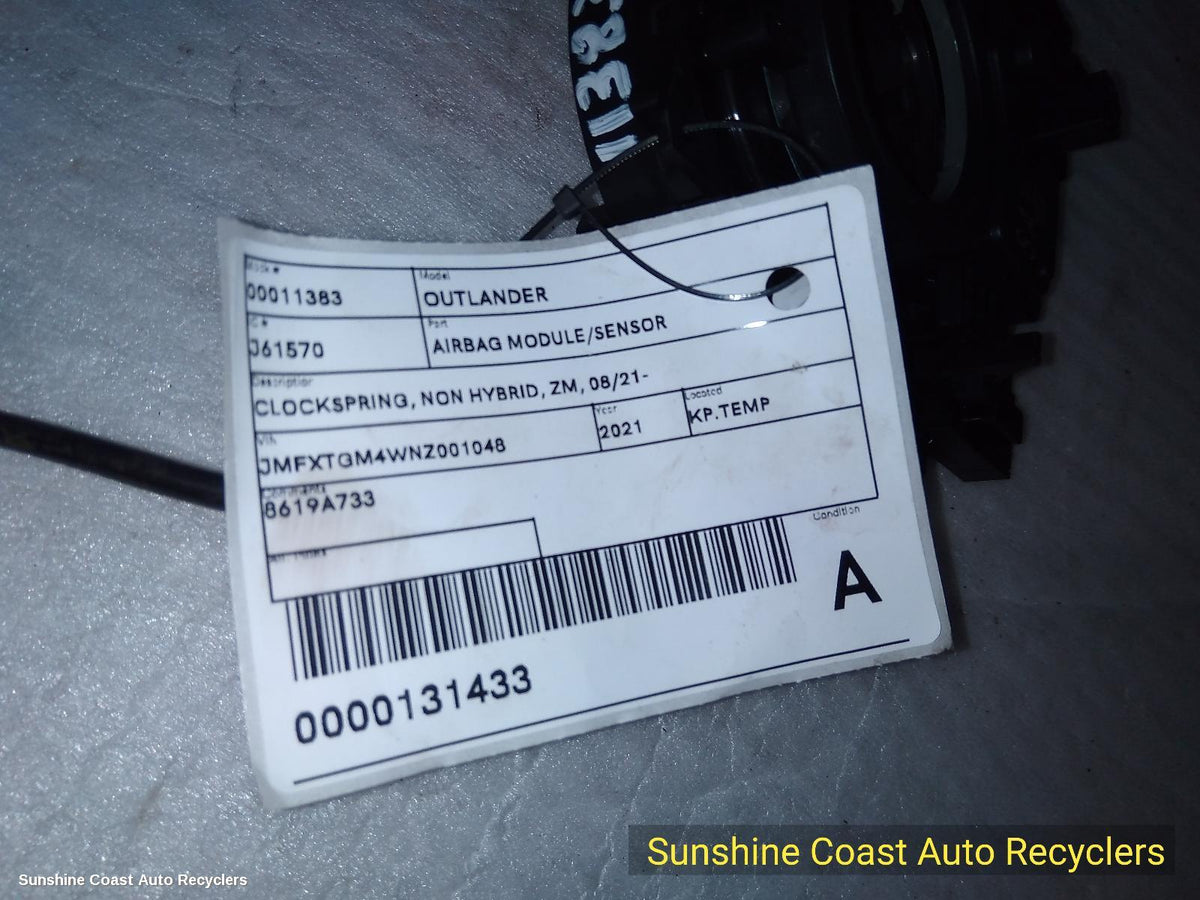 2021-2026 Mitsubishi Outlander Airbag Module Sensor