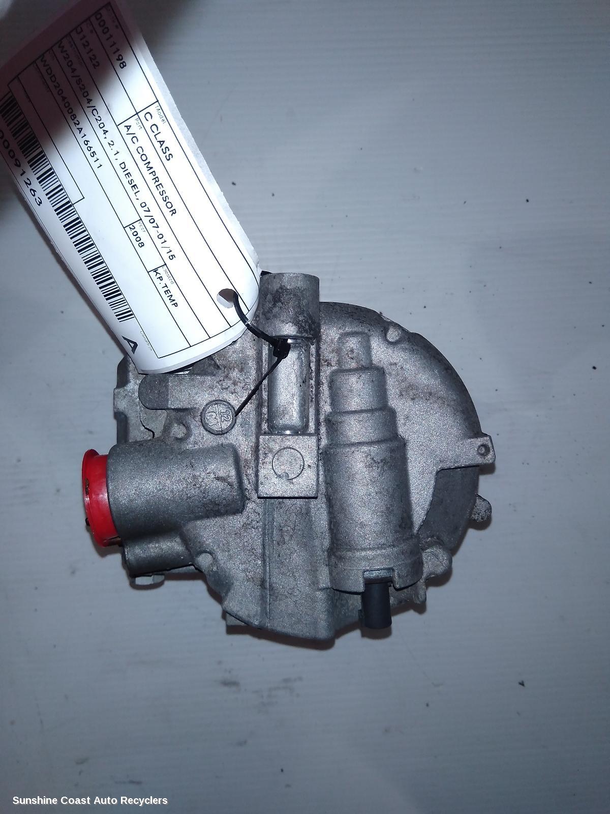 2007-2015 Mercedes C Class A C Compressor