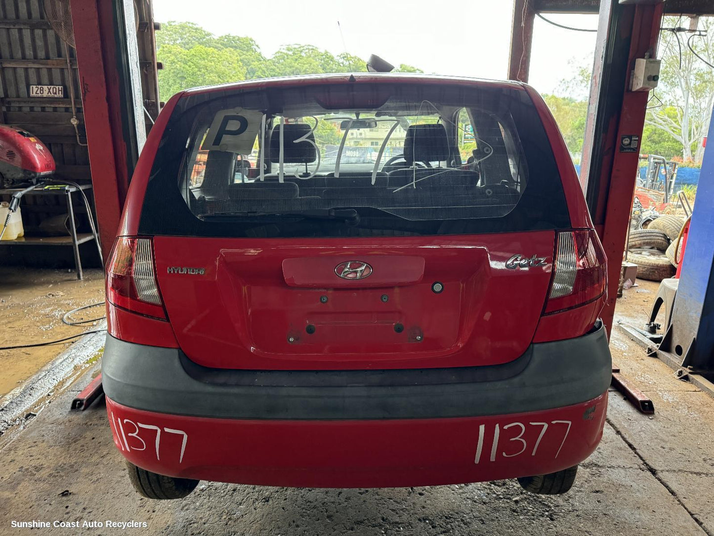 2005-2011 Hyundai Getz Bootlid Tailgate