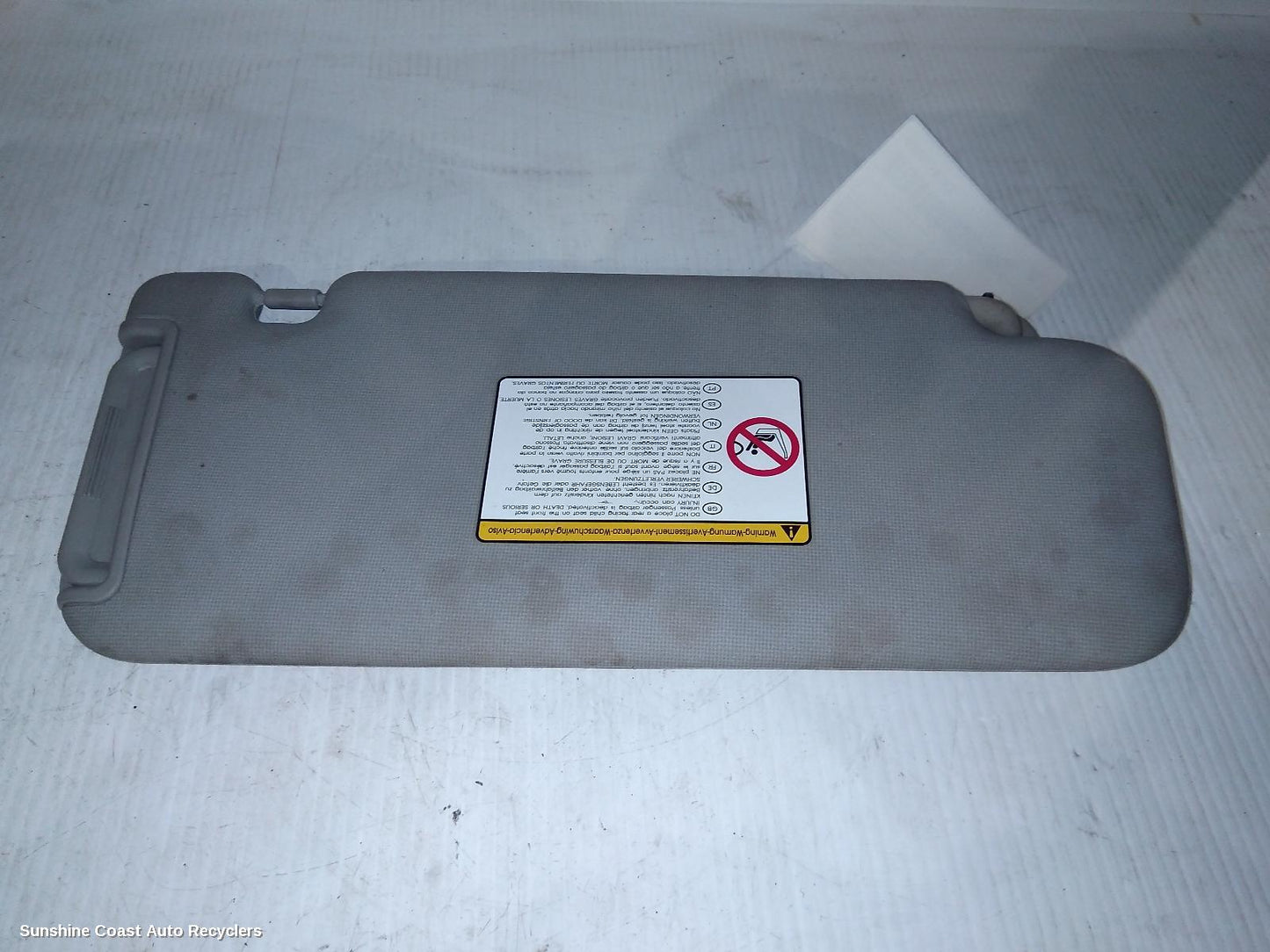 2011 Kia Cerato Sunvisor
