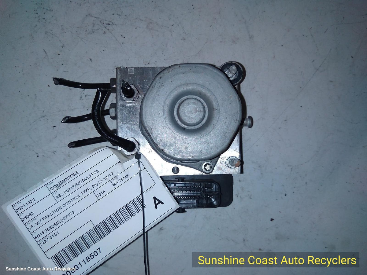 2013-2017 Holden Commodore Abs Pump Modulator