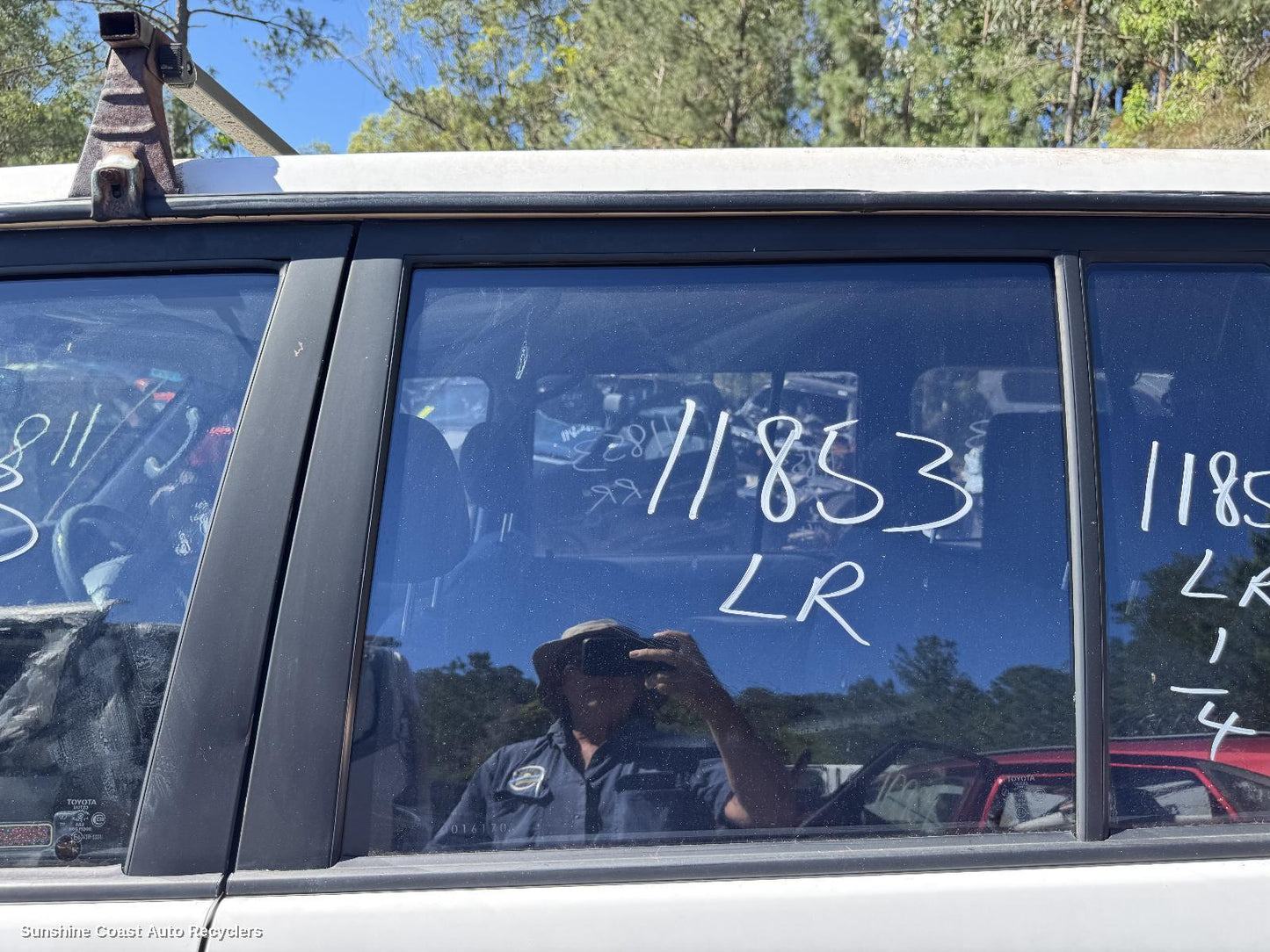 1996-2003 Toyota Prado Left Rear Door Window