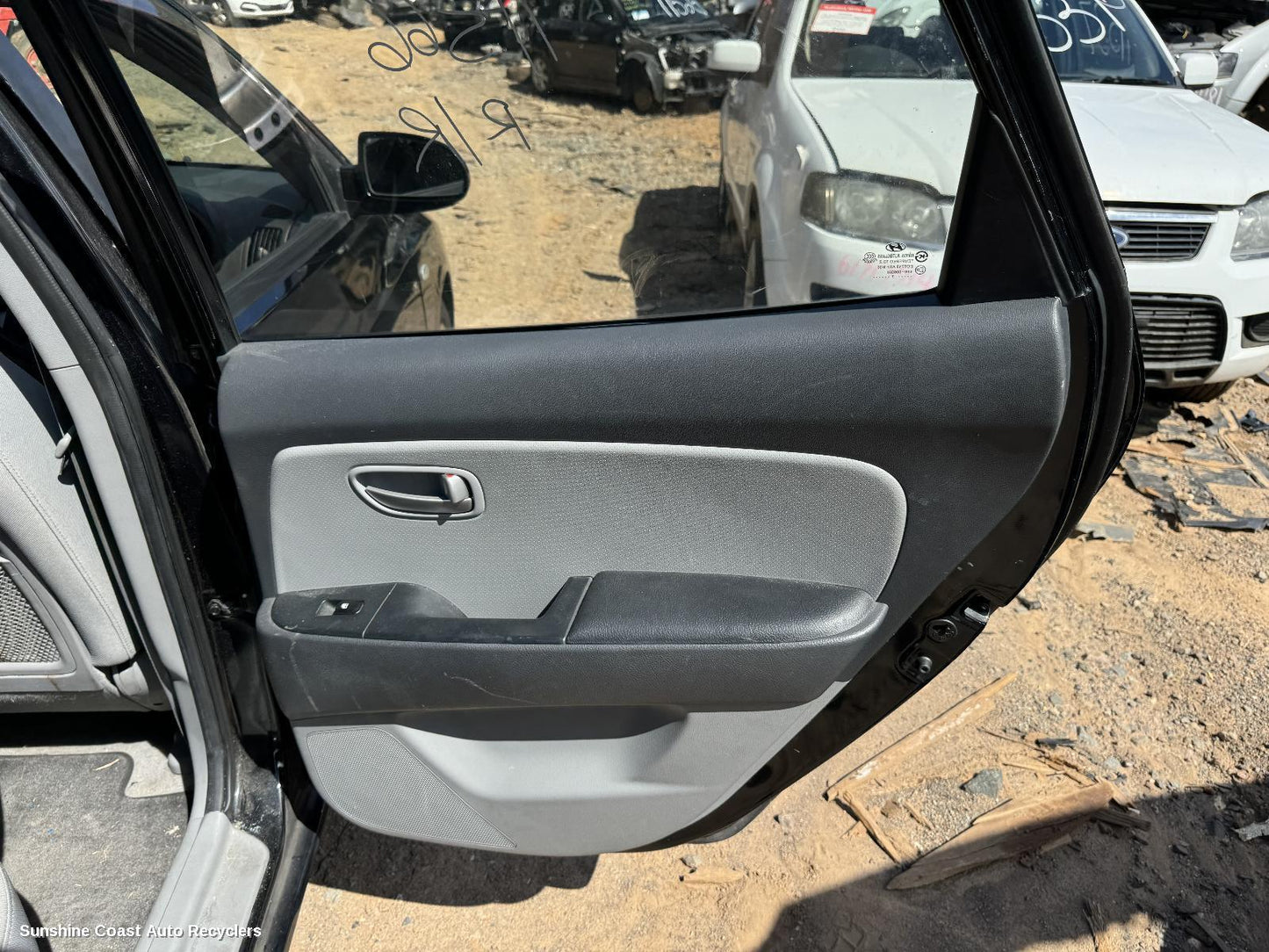 2007 Hyundai Elantra Right Rear Wnd Reg Motor