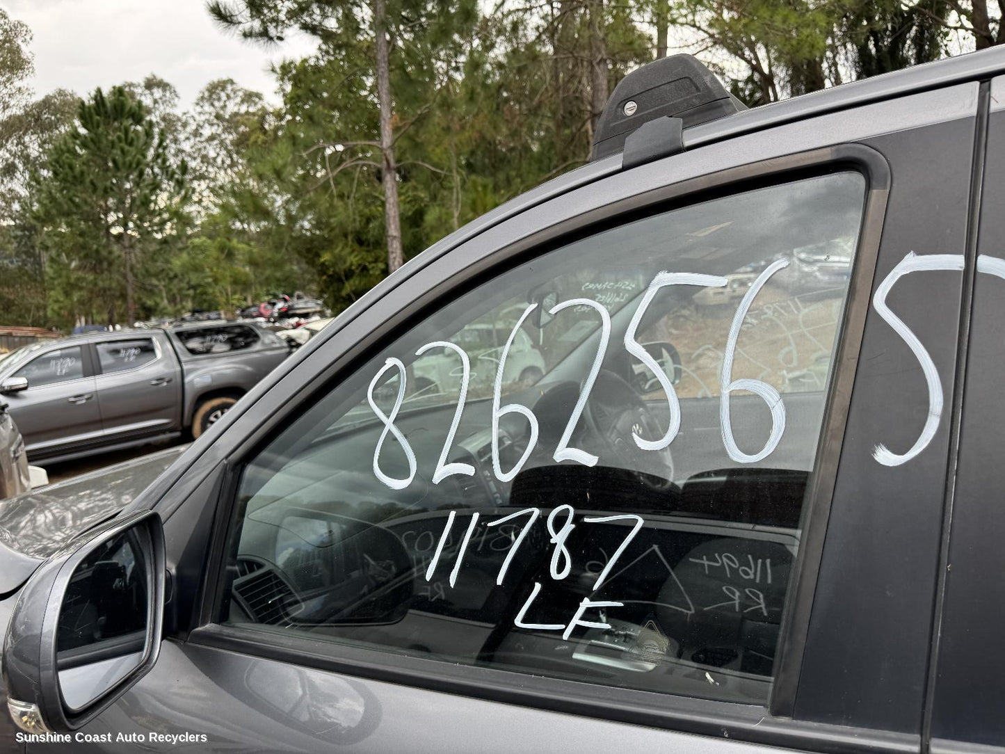 2011 Hyundai Santa Fe Left Front Door Window