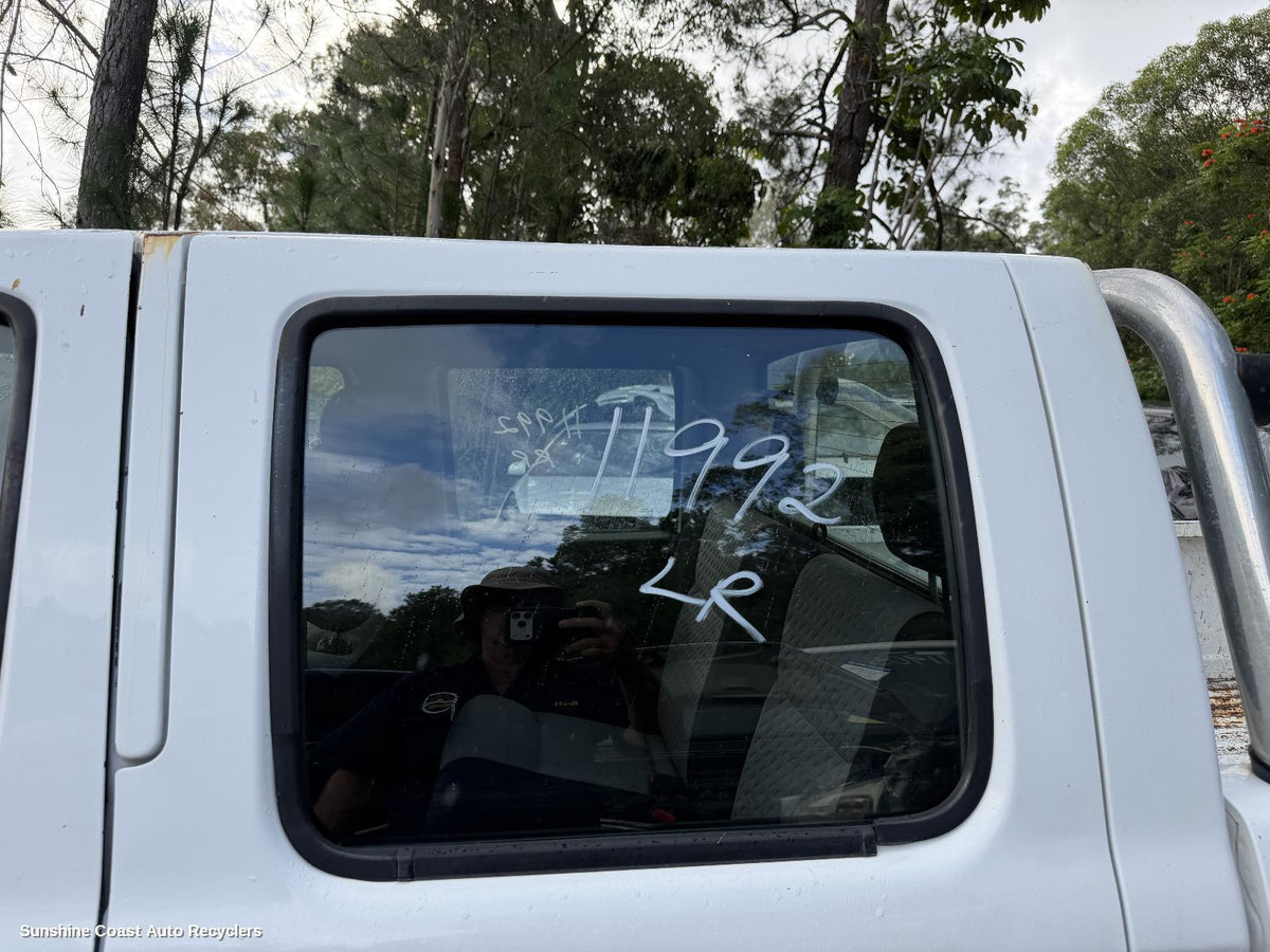 1997-2015 Nissan Navara Left Rear Door Window