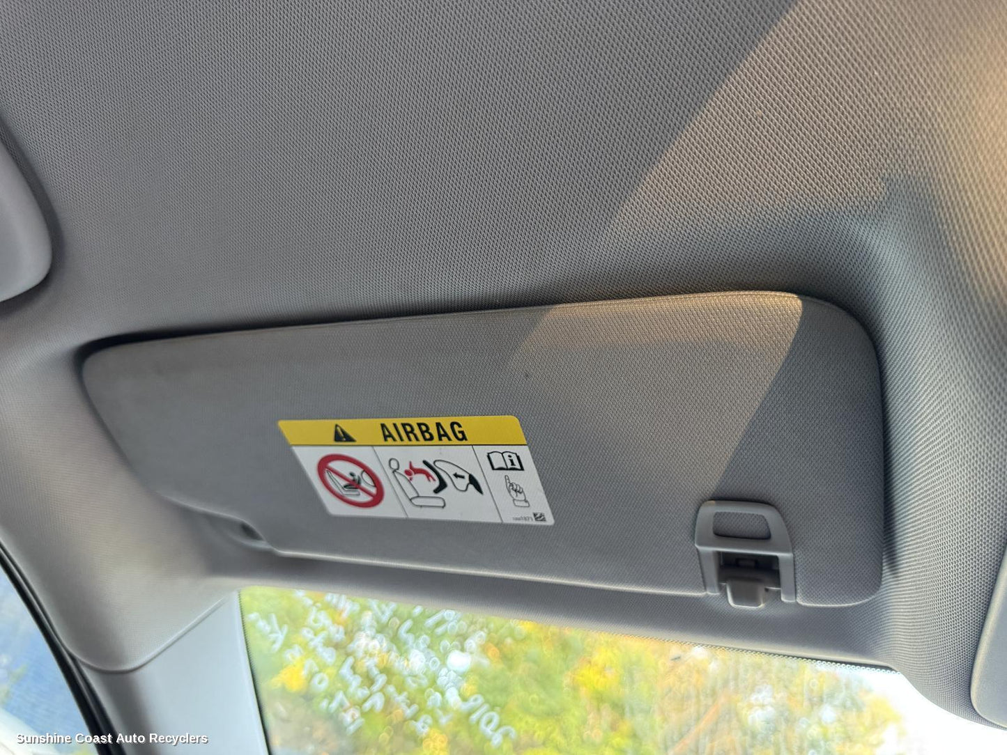 2018 Holden Equinox Sunvisor