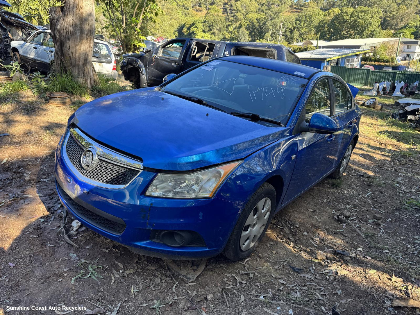 2011 Holden Cruze Right Rear Door Window