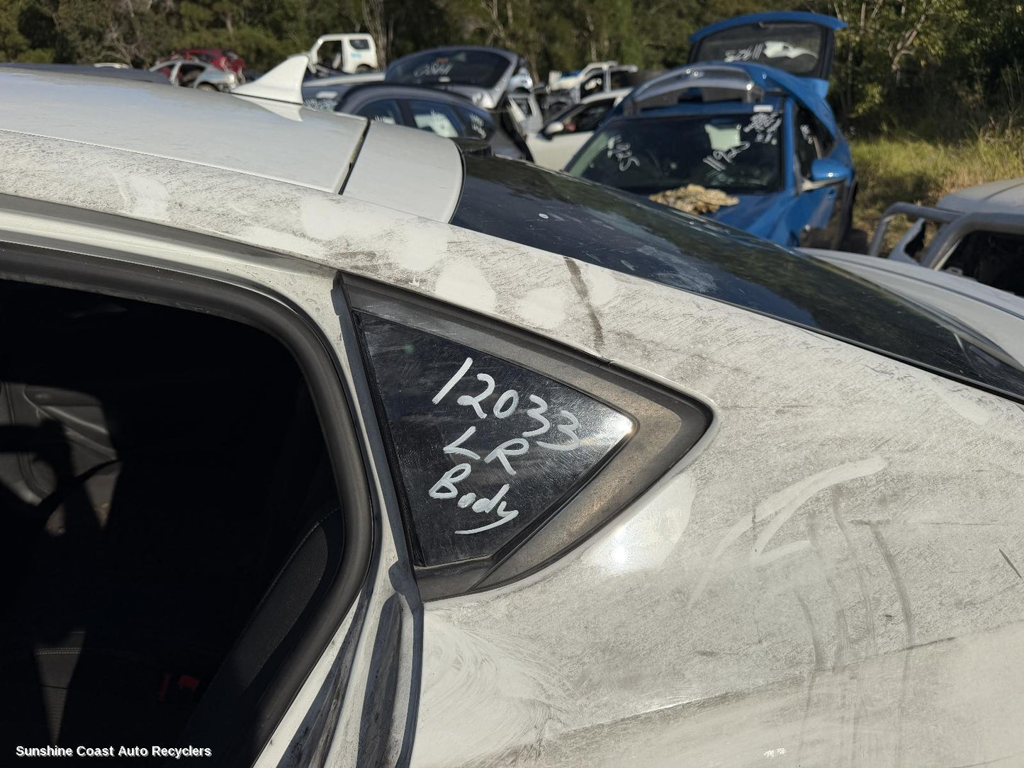 2017-2020 Holden Commodore Left Rear Side Glass
