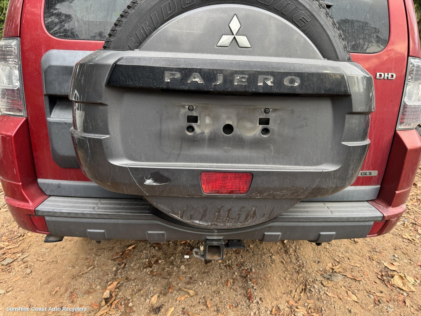 2009 Mitsubishi Pajero Spare Wheel Carrier