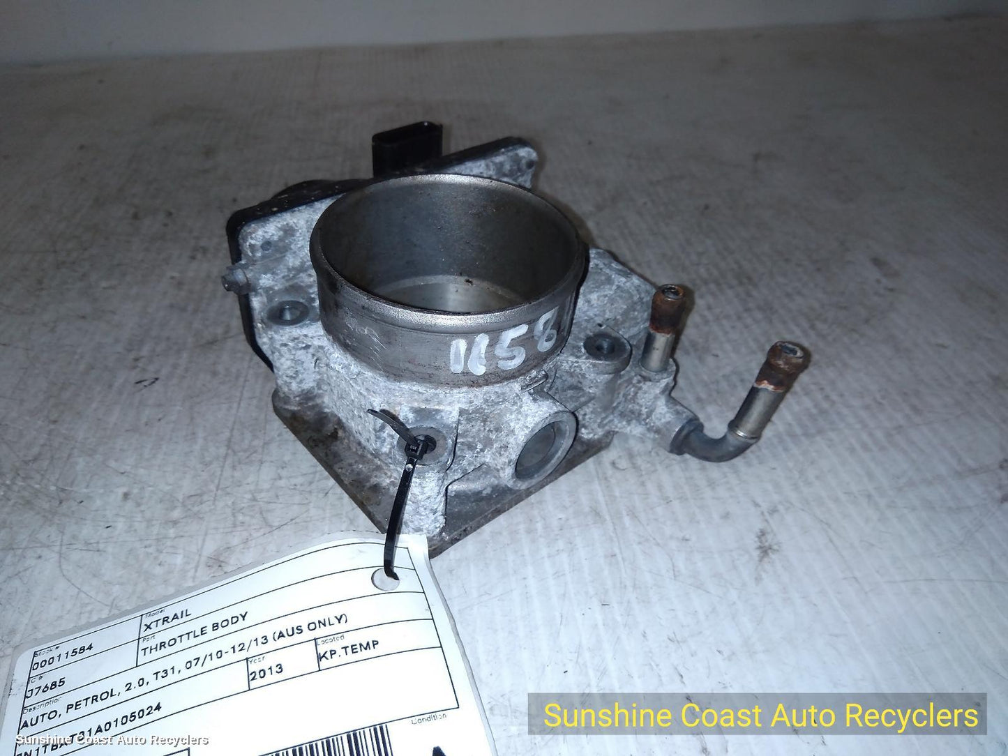 2013 Nissan Xtrail Throttle Body