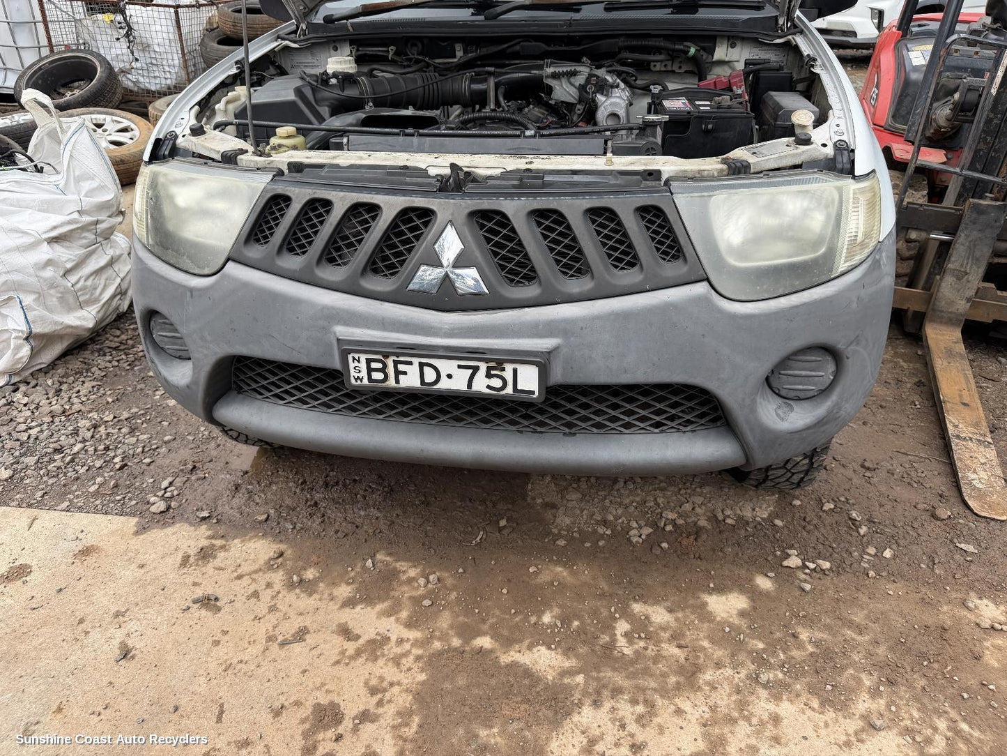 2006-2009 Mitsubishi Triton Front Bumper