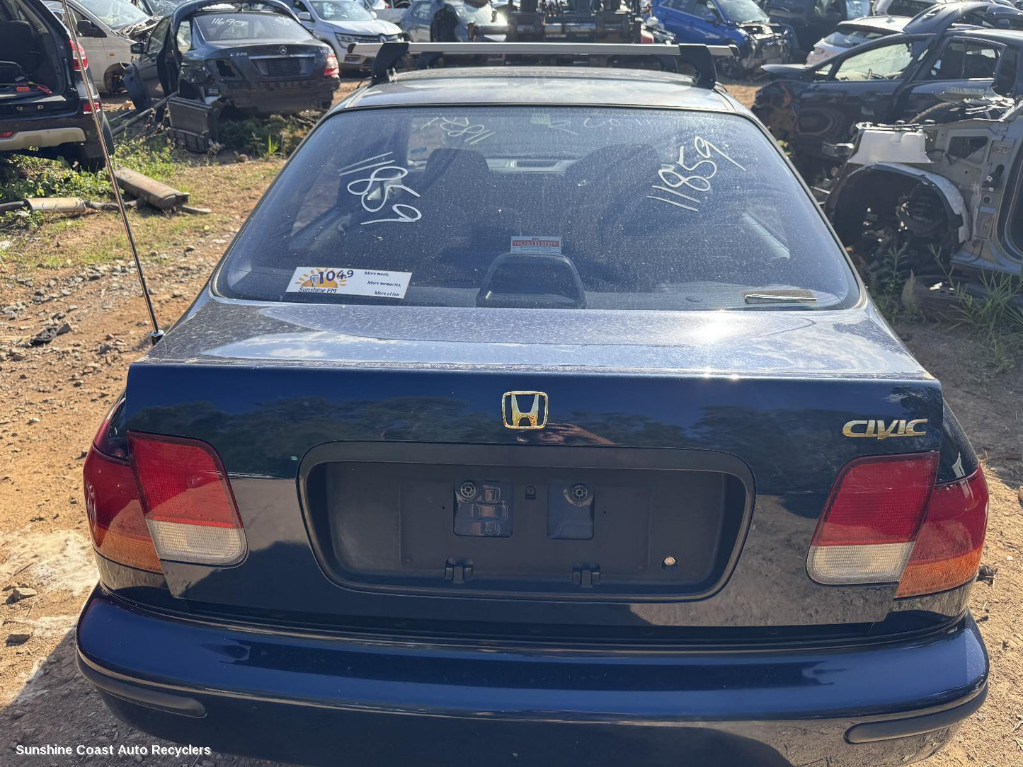 1995 Honda Civic Rear Garnish