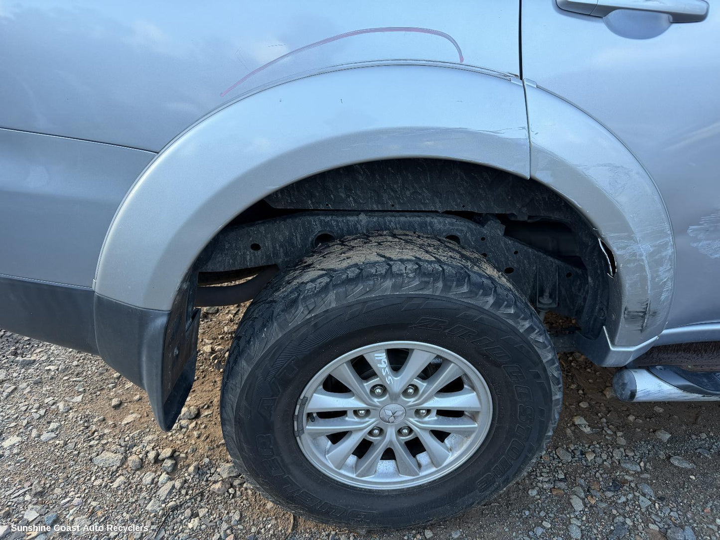 2009-2015 Mitsubishi Challenger Wheel Arch Flare