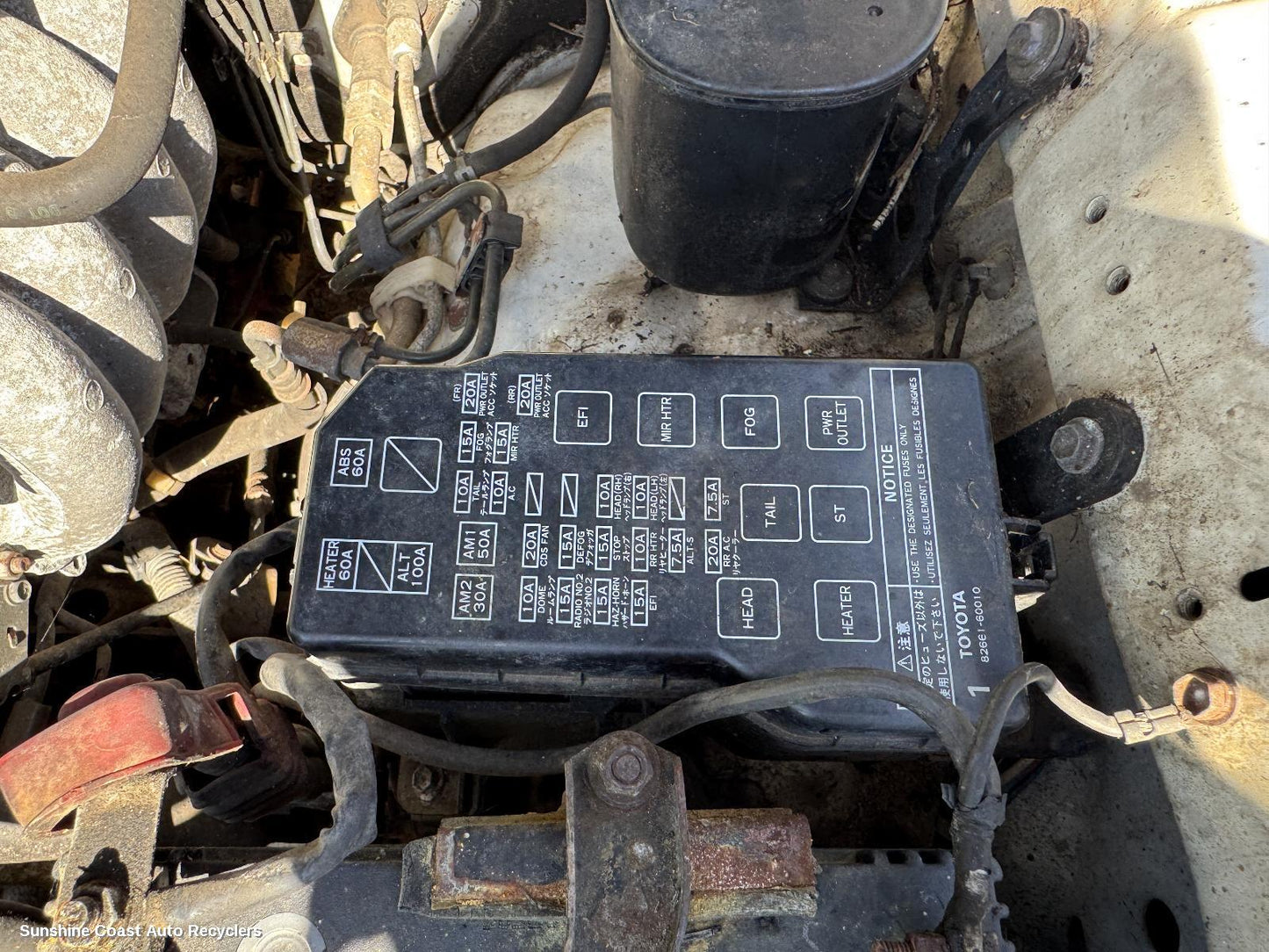1998 Toyota Prado Fuse Box