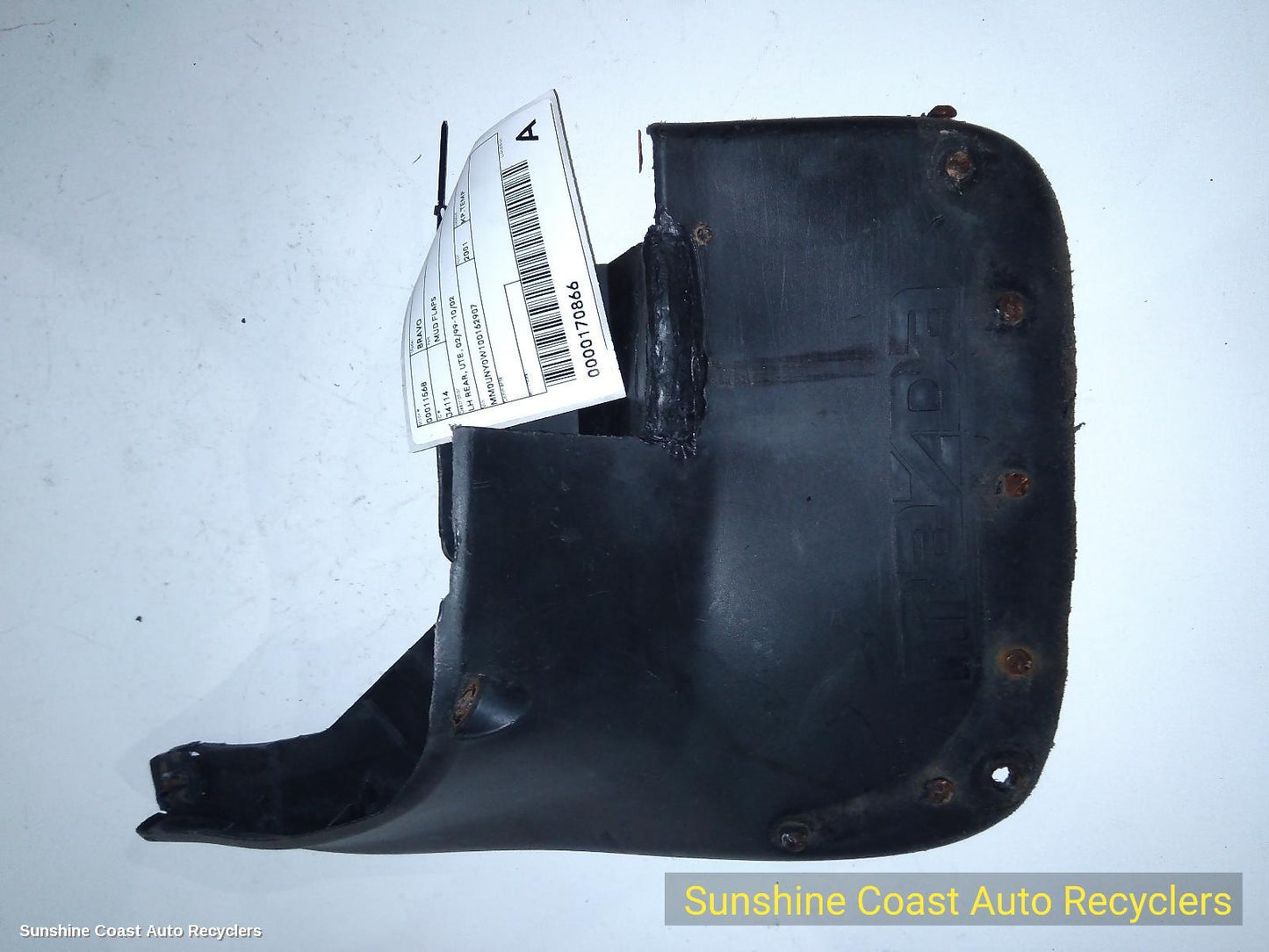 2001 Mazda Bravo Mud Flaps