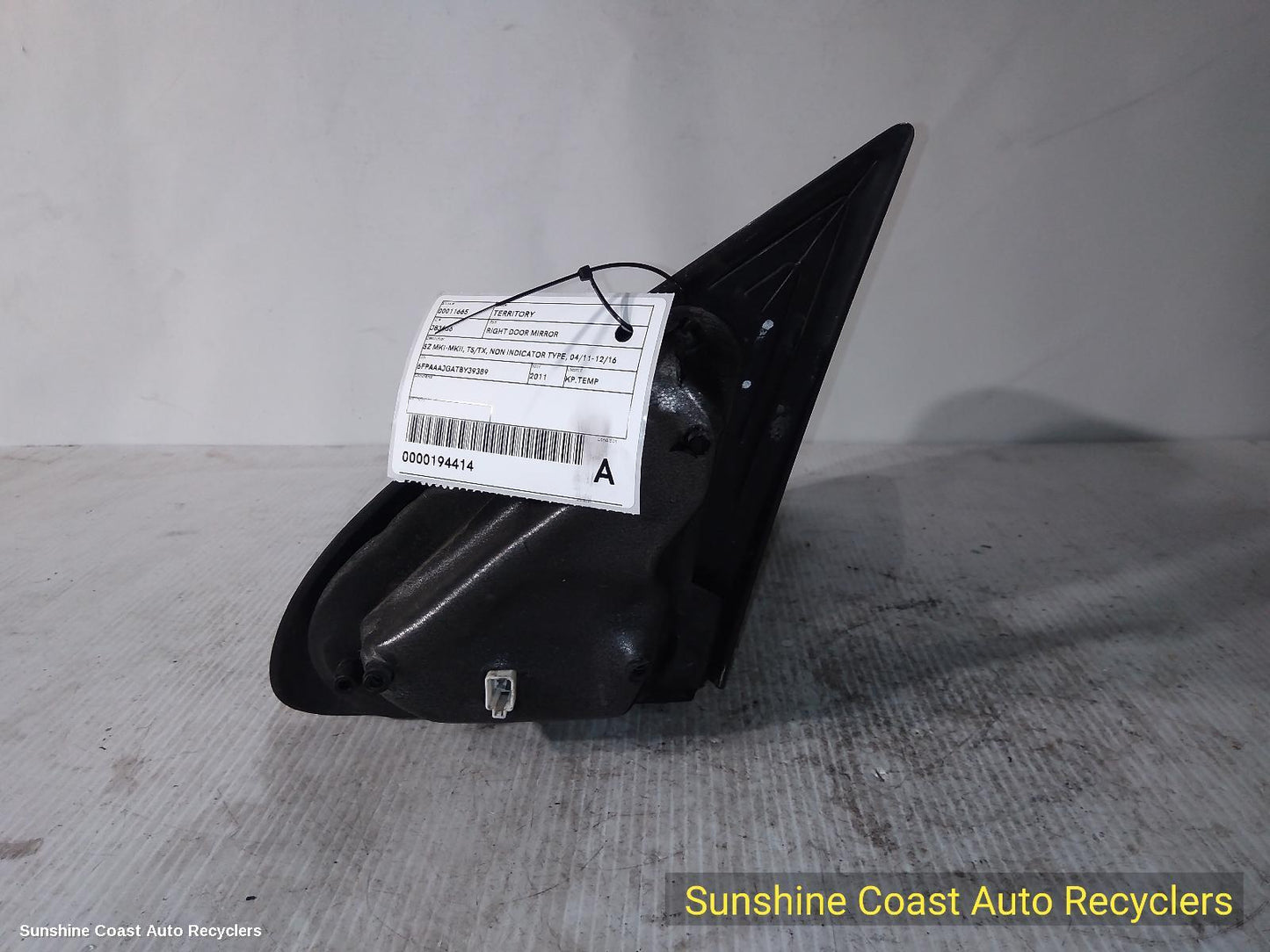 2011 Ford Territory Right Door Mirror