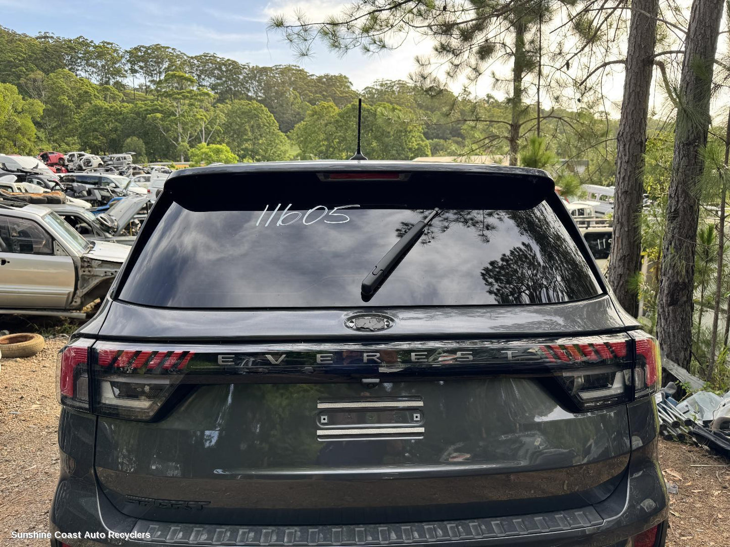 2024 Ford Everest Rear Spoiler