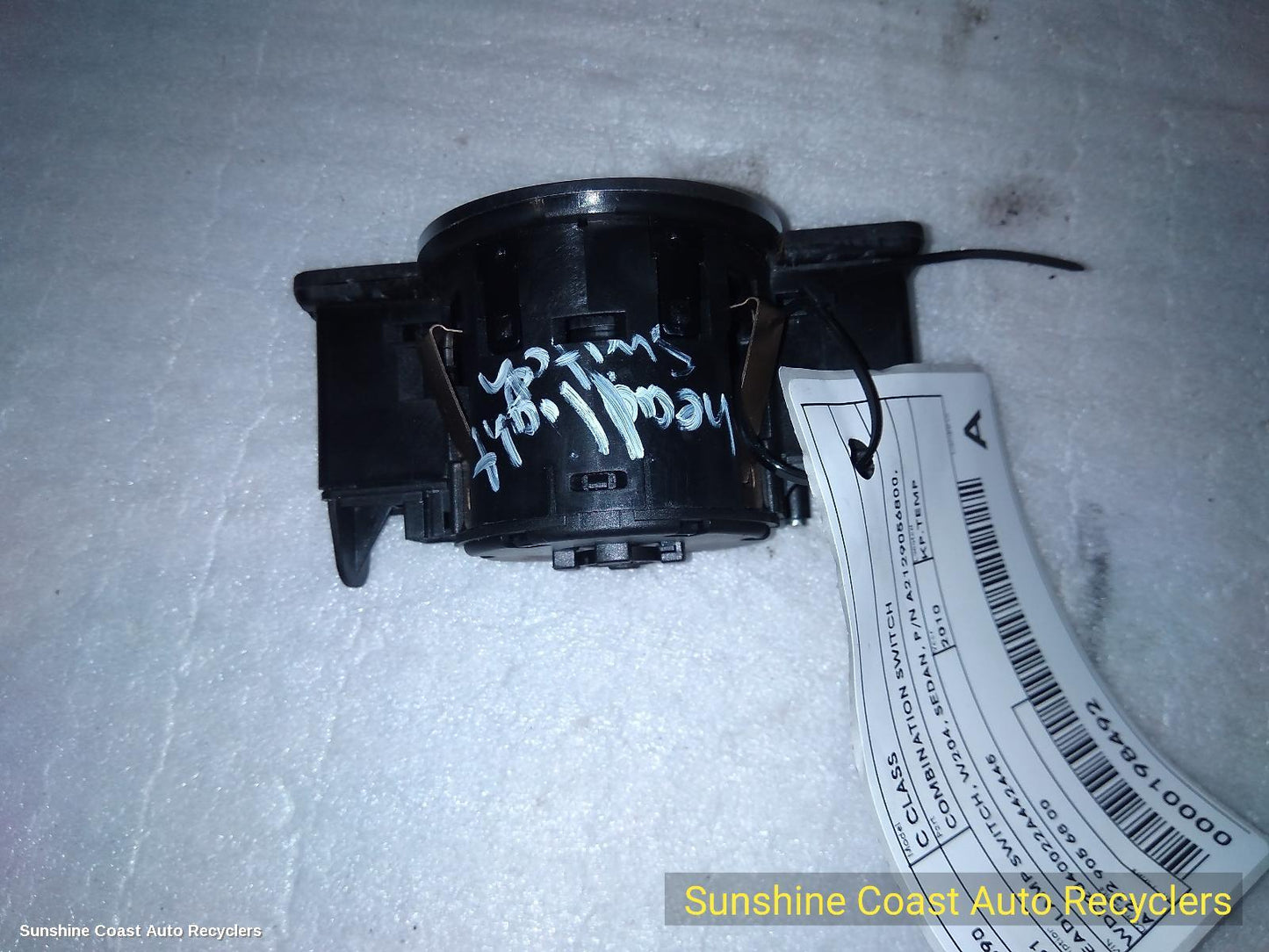 2010 Mercedes C Class Combination Switch