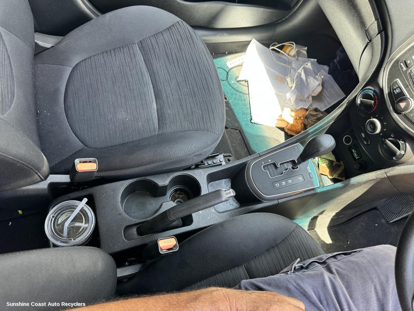 2015 Hyundai Accent Handbrake Lever