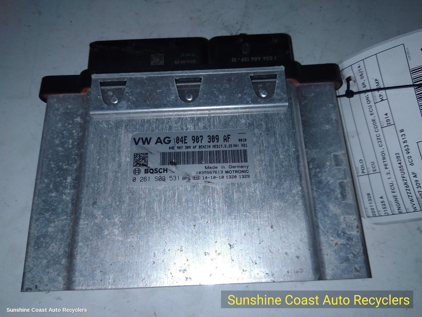 2014 Volkswagen Polo Ecu