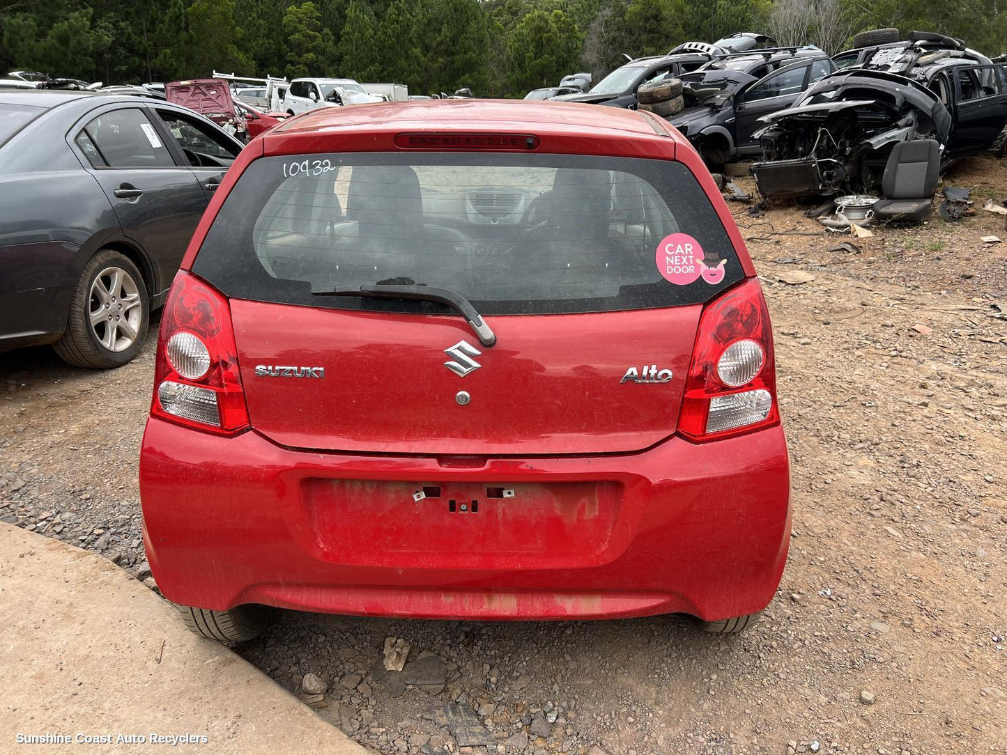 2011 Suzuki Alto Bootlid Tailgate