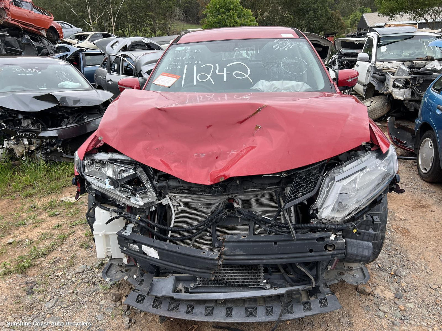 2016 Nissan Xtrail Rear Garnish