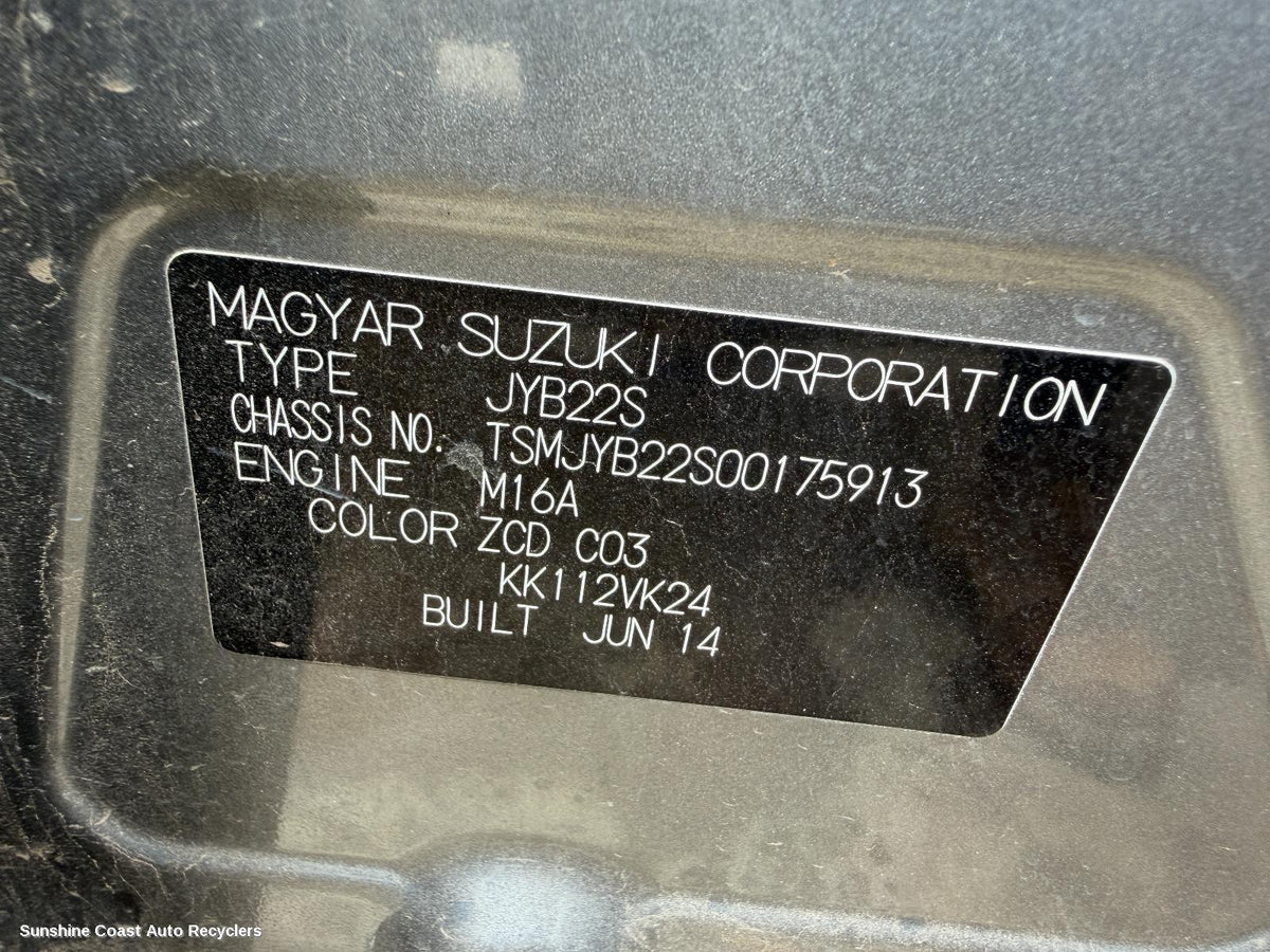 2013-2016 Suzuki S-cross Engine