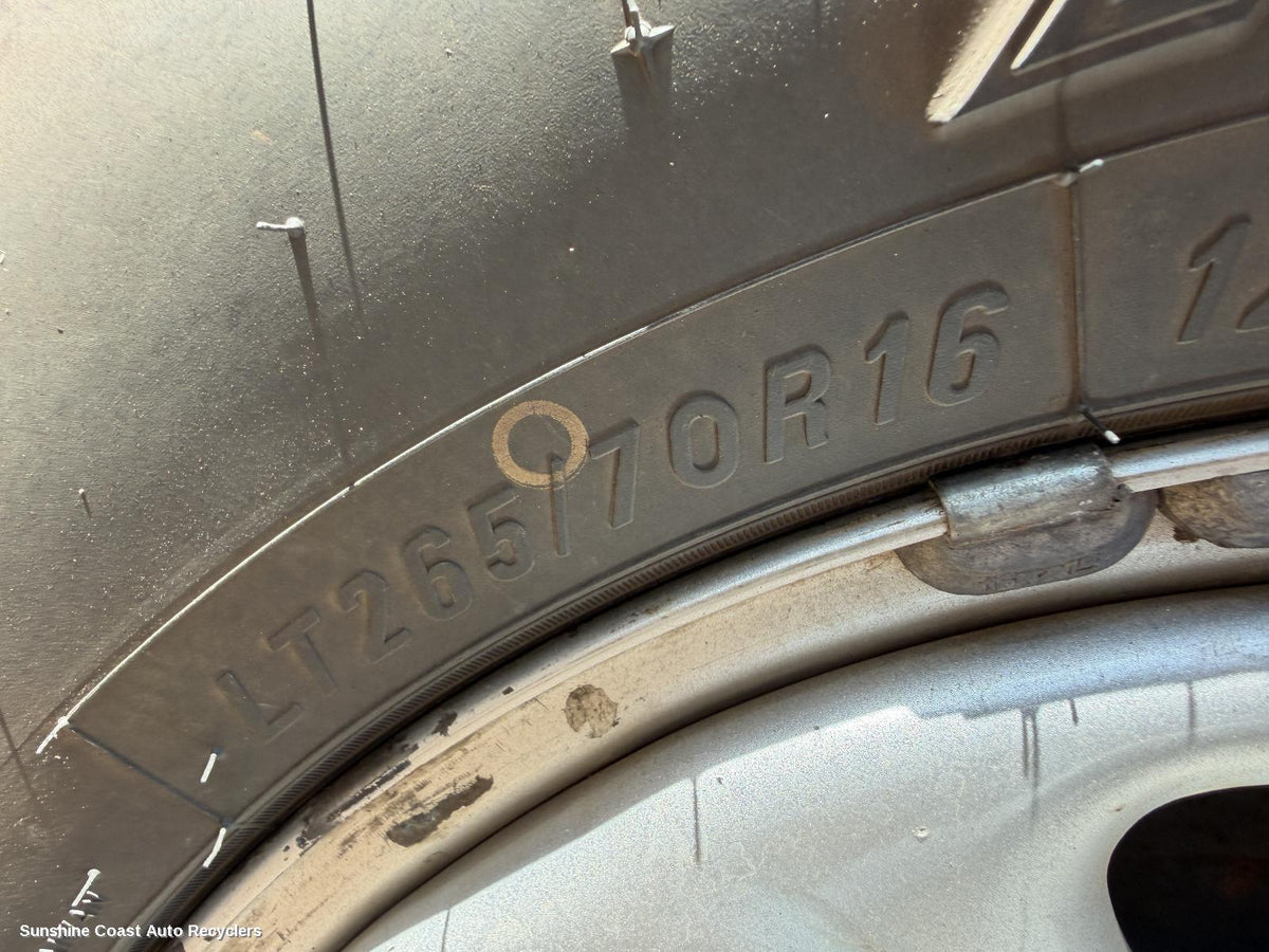 2012-2020 Holden Colorado Tyre