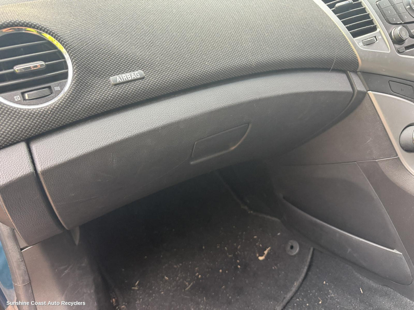 2012 Holden Cruze Glove Box