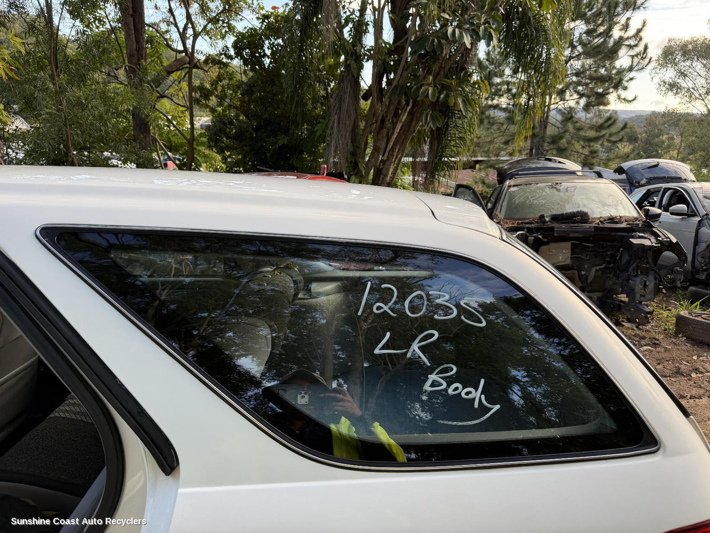 1997-2002 Toyota Camry Left Rear Side Glass