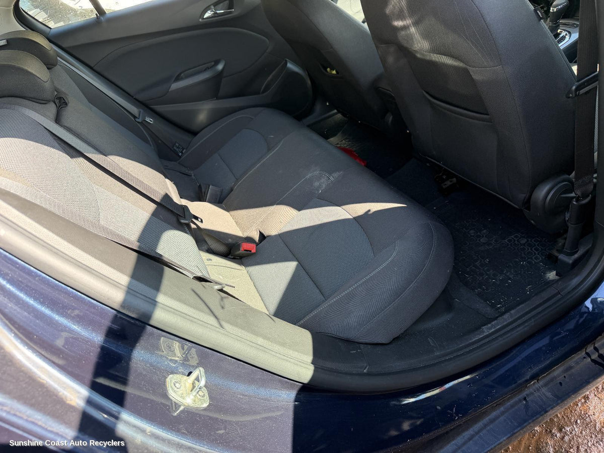 2017-2020 Holden Astra 2nd Seat  Rear Seat